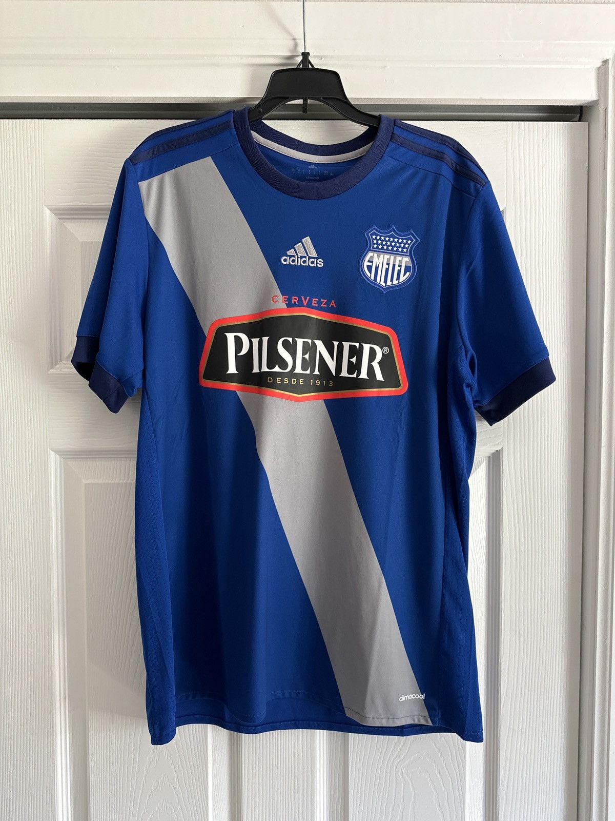 Adidas C.S. Emelec Kit 17/18 Size US L / EU 52-54 / 3 - 4 Thumbnail