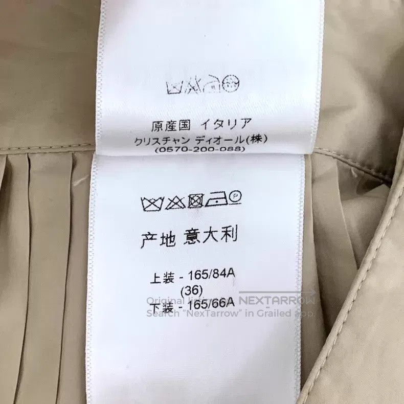 Dior Dior Khaki pleated skirt Size 24" / US 00 / IT 34 - 7 Thumbnail