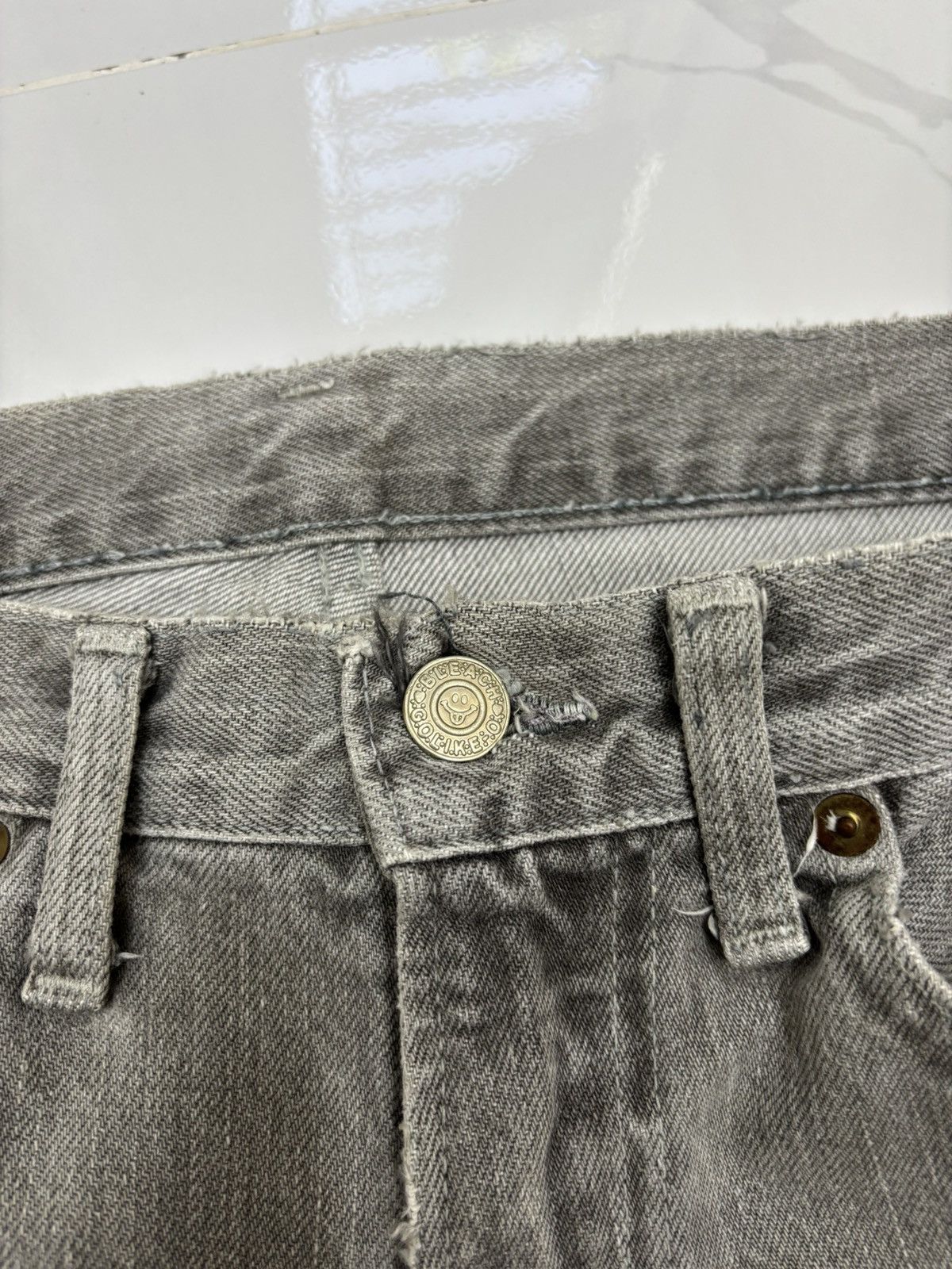 Kapital Vintage Kapital Knee Patches Style Made In Japan Denim Jeans Size US 33 - 9 Thumbnail