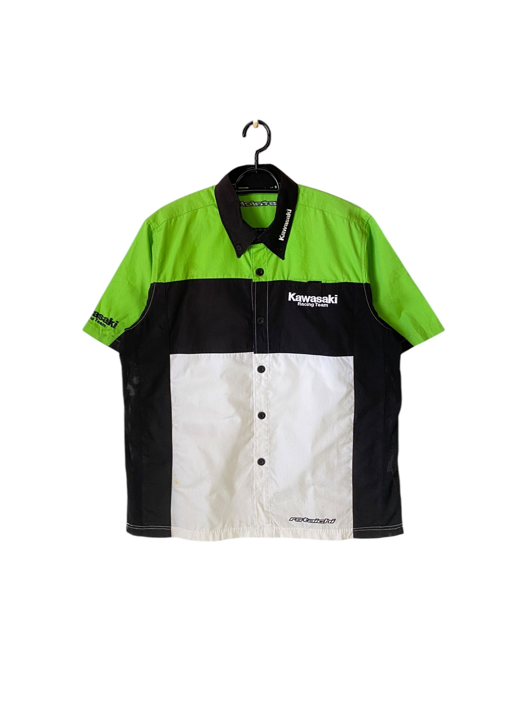 Other Vintage Kawasaki Rs Taichi racing team button down shirt Size US M / EU 48-50 / 2 - 2 Thumbnail