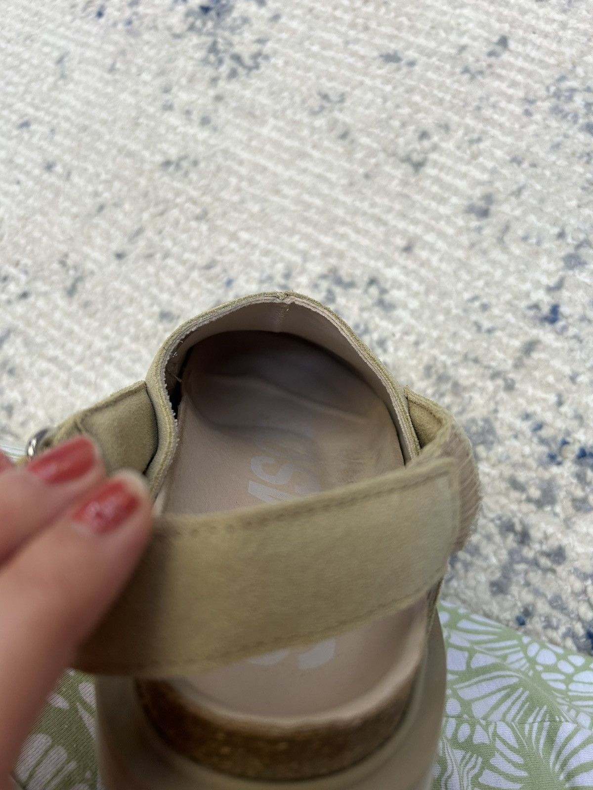 Samsoe Samsoe Samsøe Samsøe Beige Ibbo Slippers Size US 8.5 / IT 38.5 - 9 Thumbnail