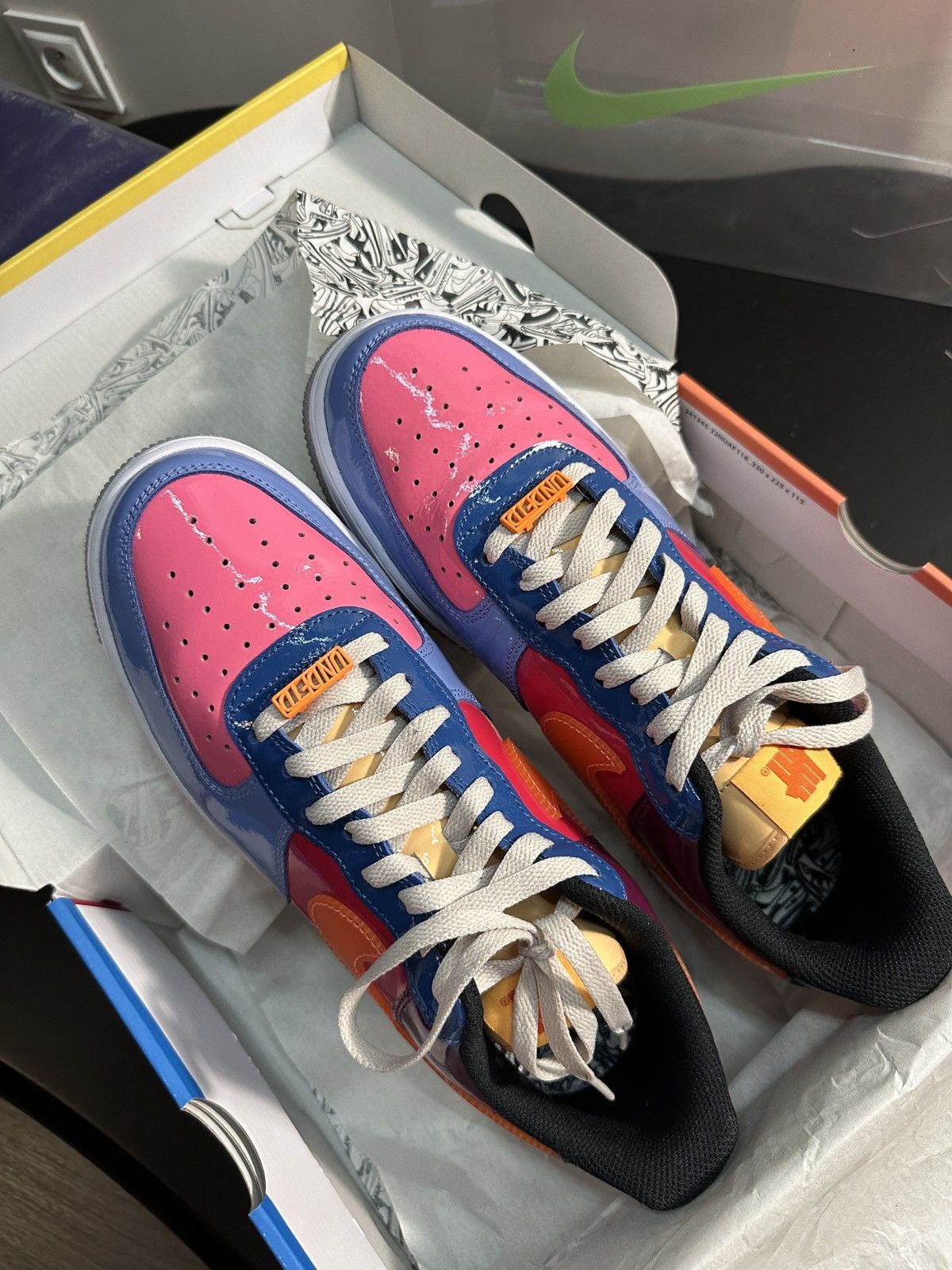 Nike × Underated Nike Air Force 1 Low SP x Undefeated Size US 10.5 / EU 43-44 - 7 Thumbnail