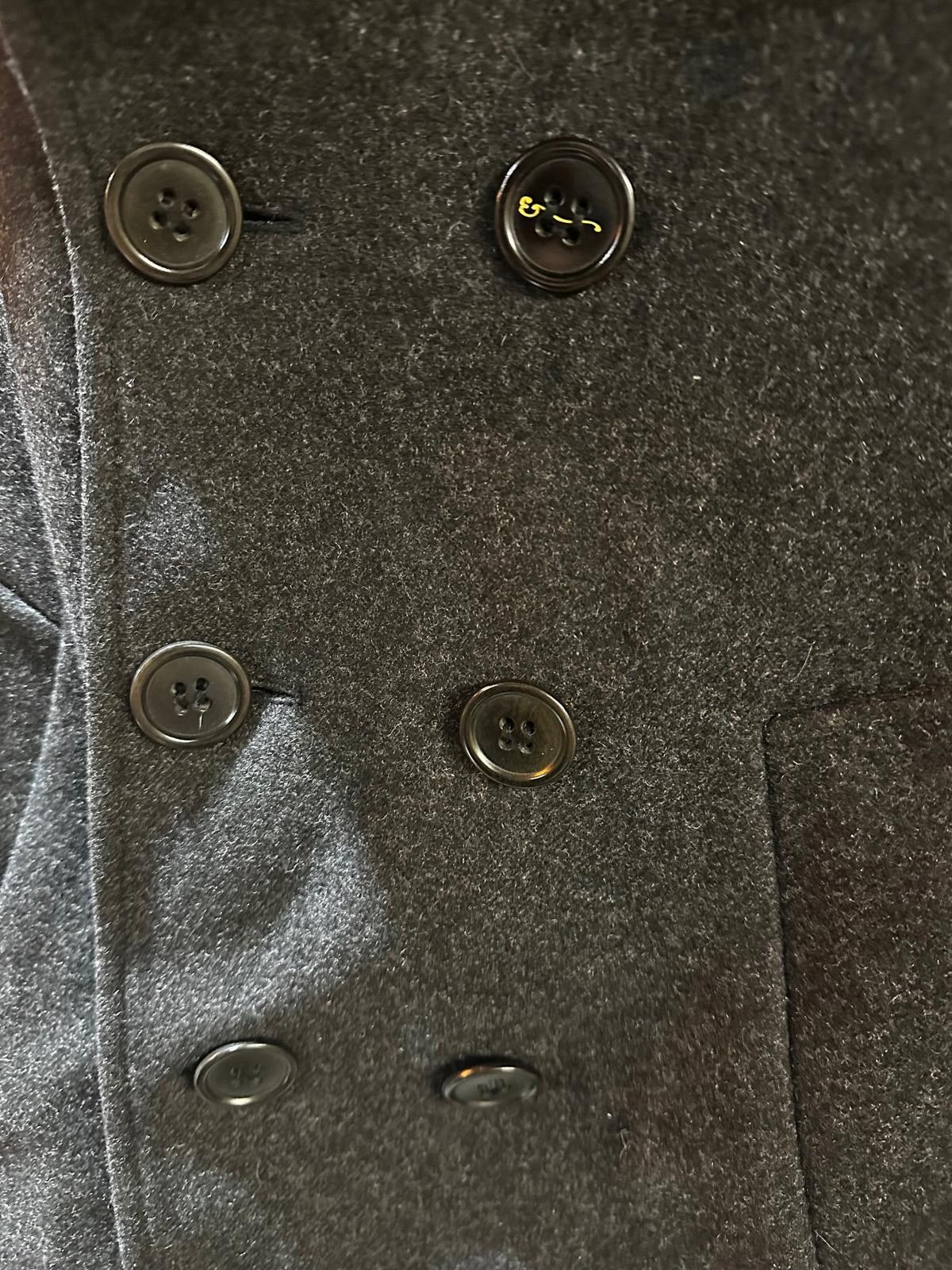 Shipley & Halmos Shipley & Halmos Men’s Wool Peacoat Gray Size 38 Size US S / EU 44-46 / 1 - 3 Thumbnail
