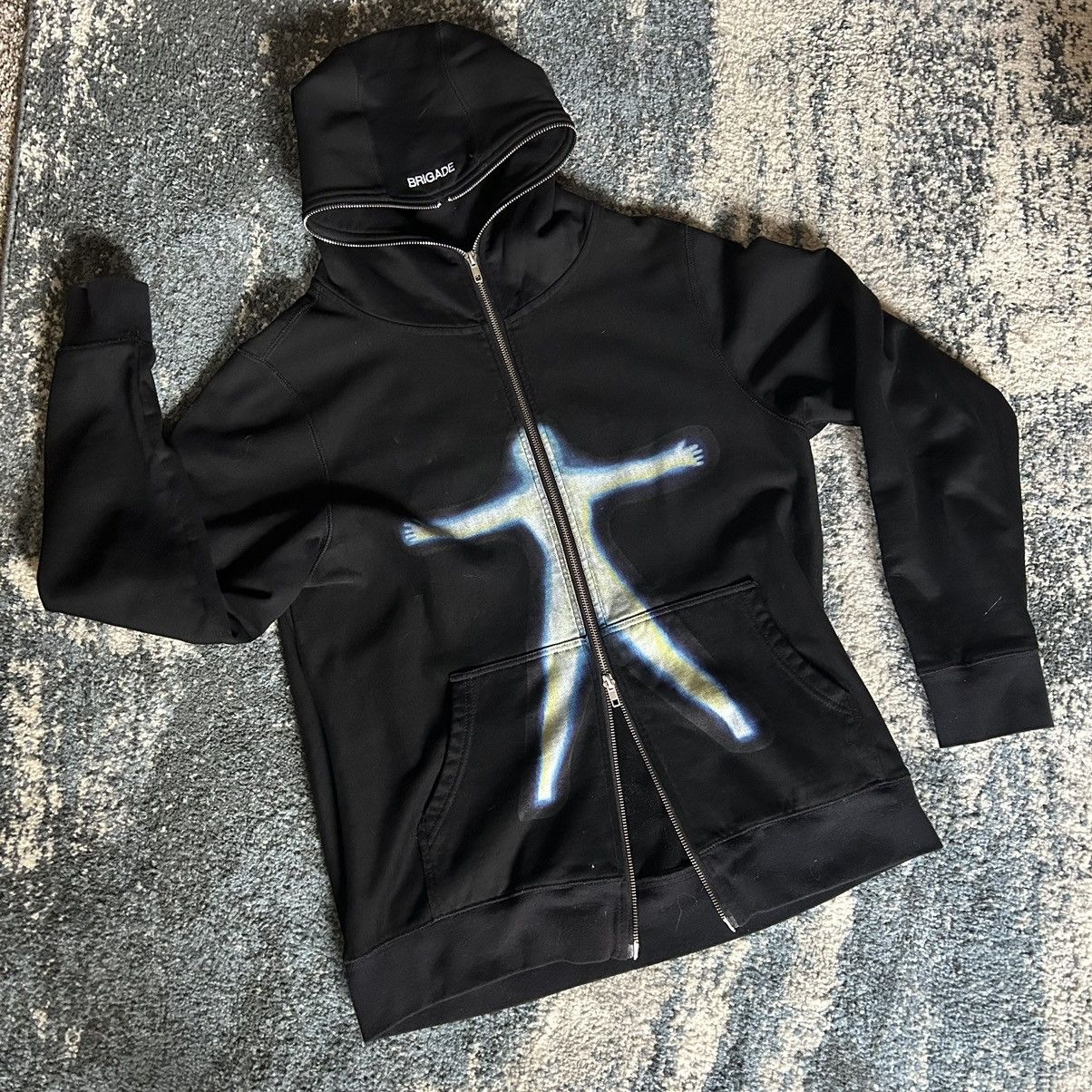 Brigade 2020 BEiNG OF LiGHT FULL ZiP HOODiE SWEATSHiRT Size US L / EU 52-54 / 3 - 10 Thumbnail