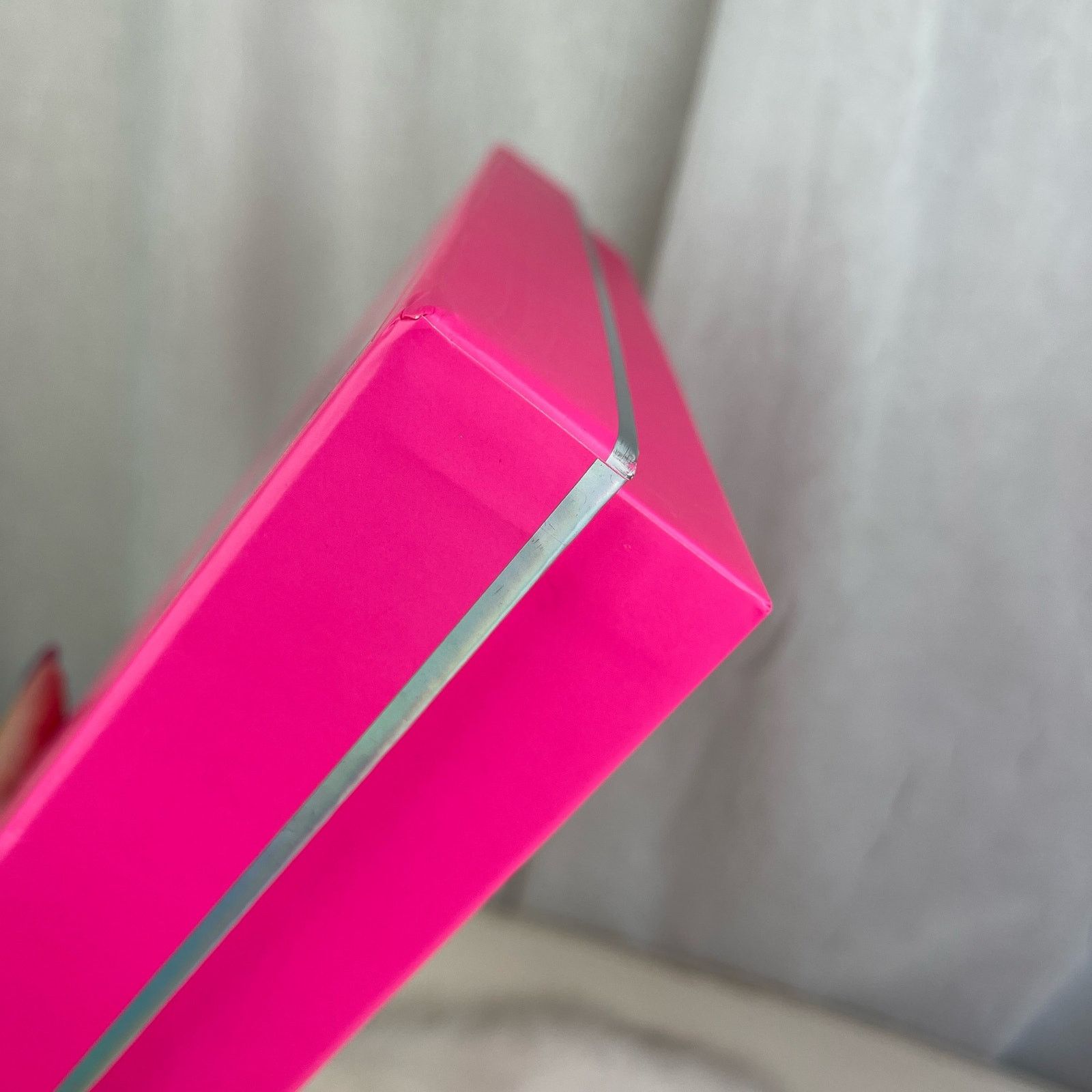 Victoria's Secret Victoria’s Secret PINK Storage Gift Decor Box Silver Bow Size ONE SIZE - 16 Thumbnail