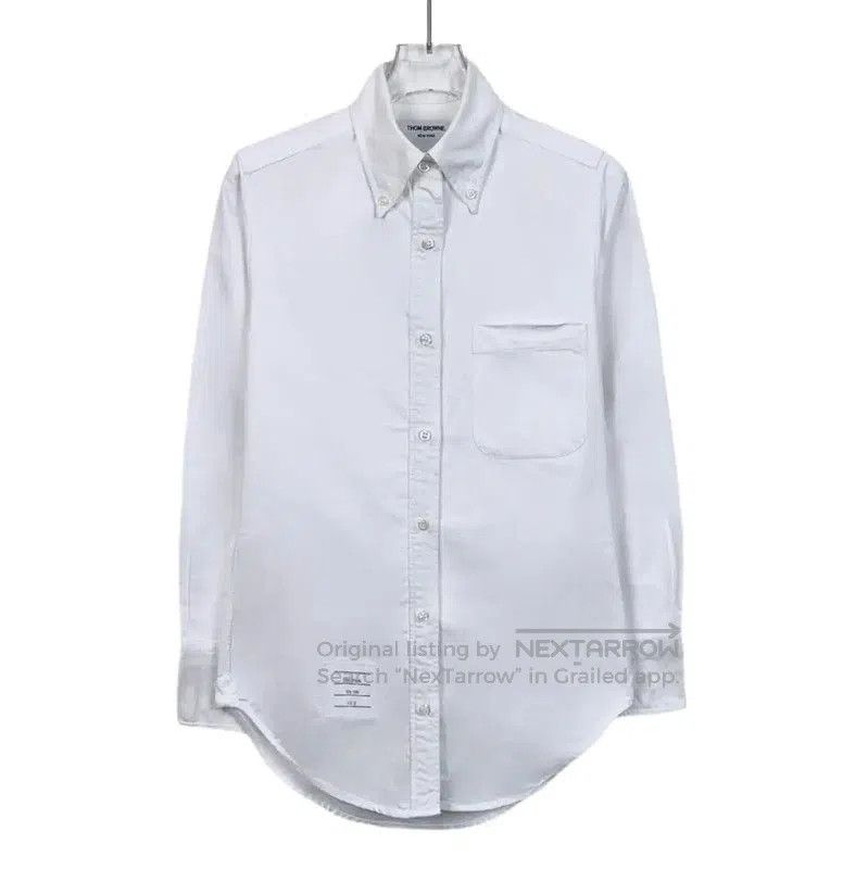 Other Thom Browne White Cotton Women's Shirt . Size S / US 4 / IT 40 - 1 Thumbnail