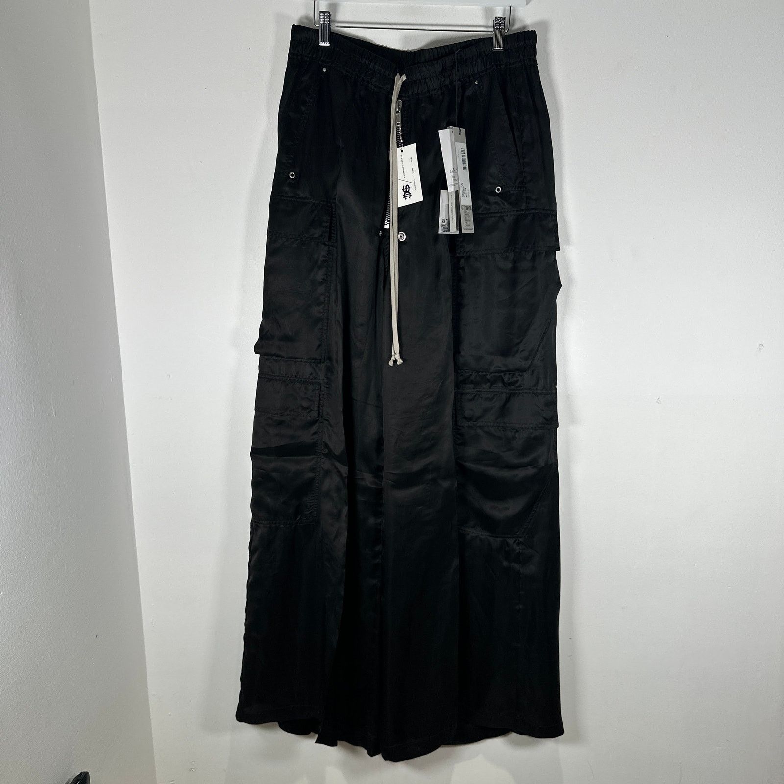 Rick Owens Rick Owens FW25 Concordians Satin Cargobelas Size XL Size US 38 / EU 54 - 1 Thumbnail