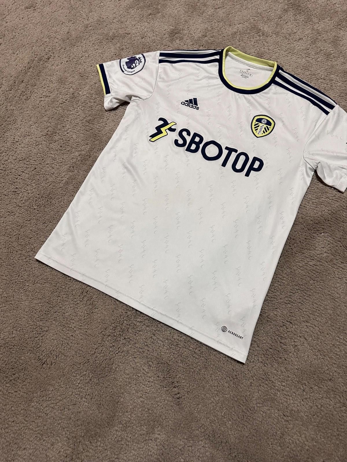 Adidas Adidas Leeds United 2020/21 Home football shirt jersey Size US M / EU 48-50 / 2 - 2 Thumbnail