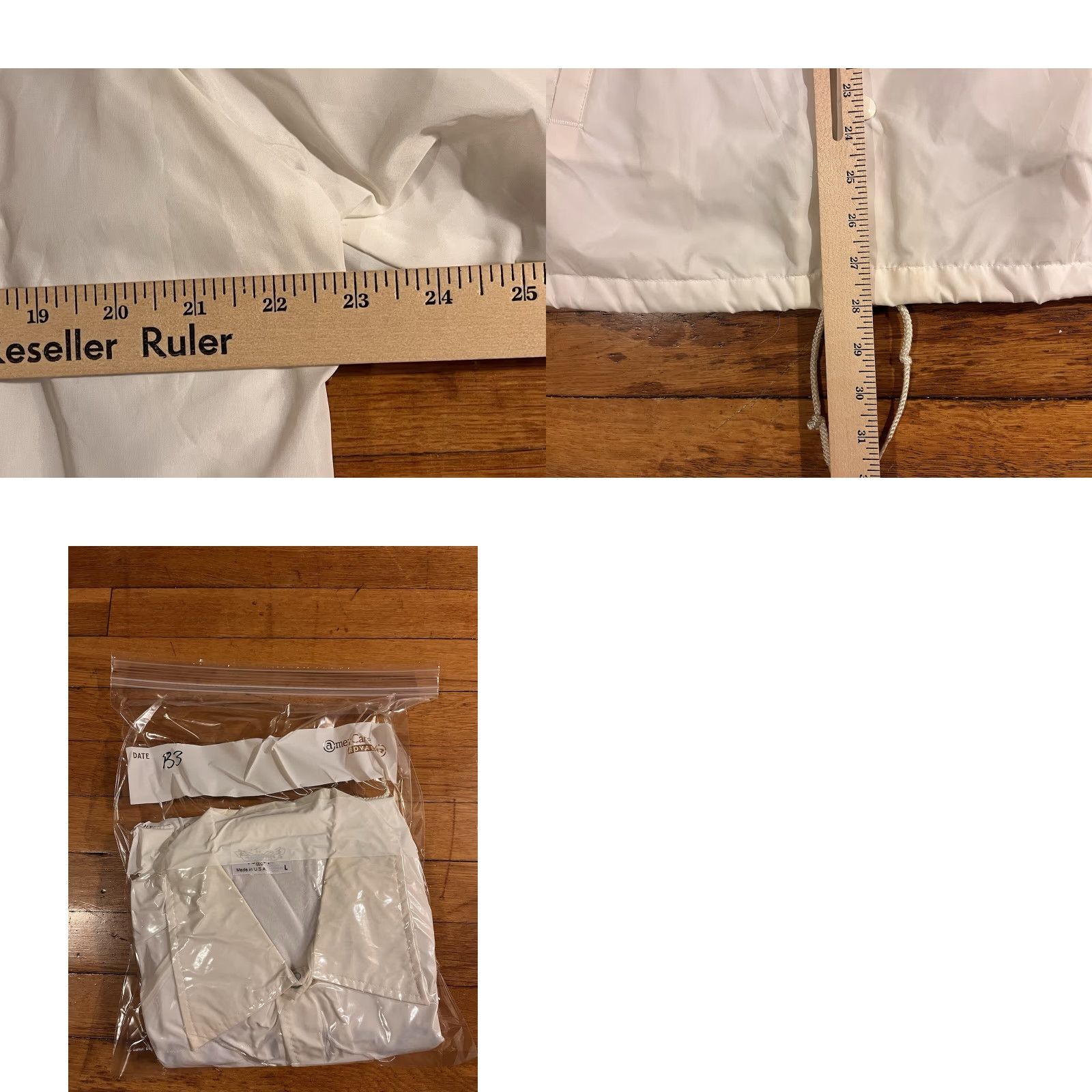 Vintage VINTAGE Rockland County Nuclear Safety Committee Jacket Men’s Large White 80s Size US L / EU 52-54 / 3 - 9 Thumbnail