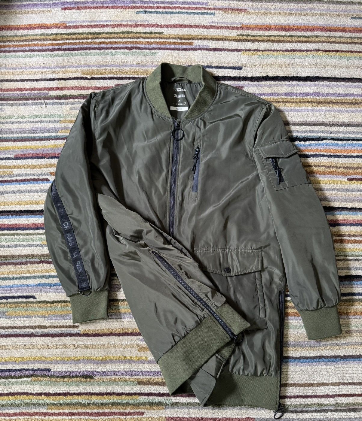 Japanese Brand Creamsoda Japanese streetwear WELL MADE Bomber, XL, NNT Size US XL / EU 56 / 4 - 6 Thumbnail