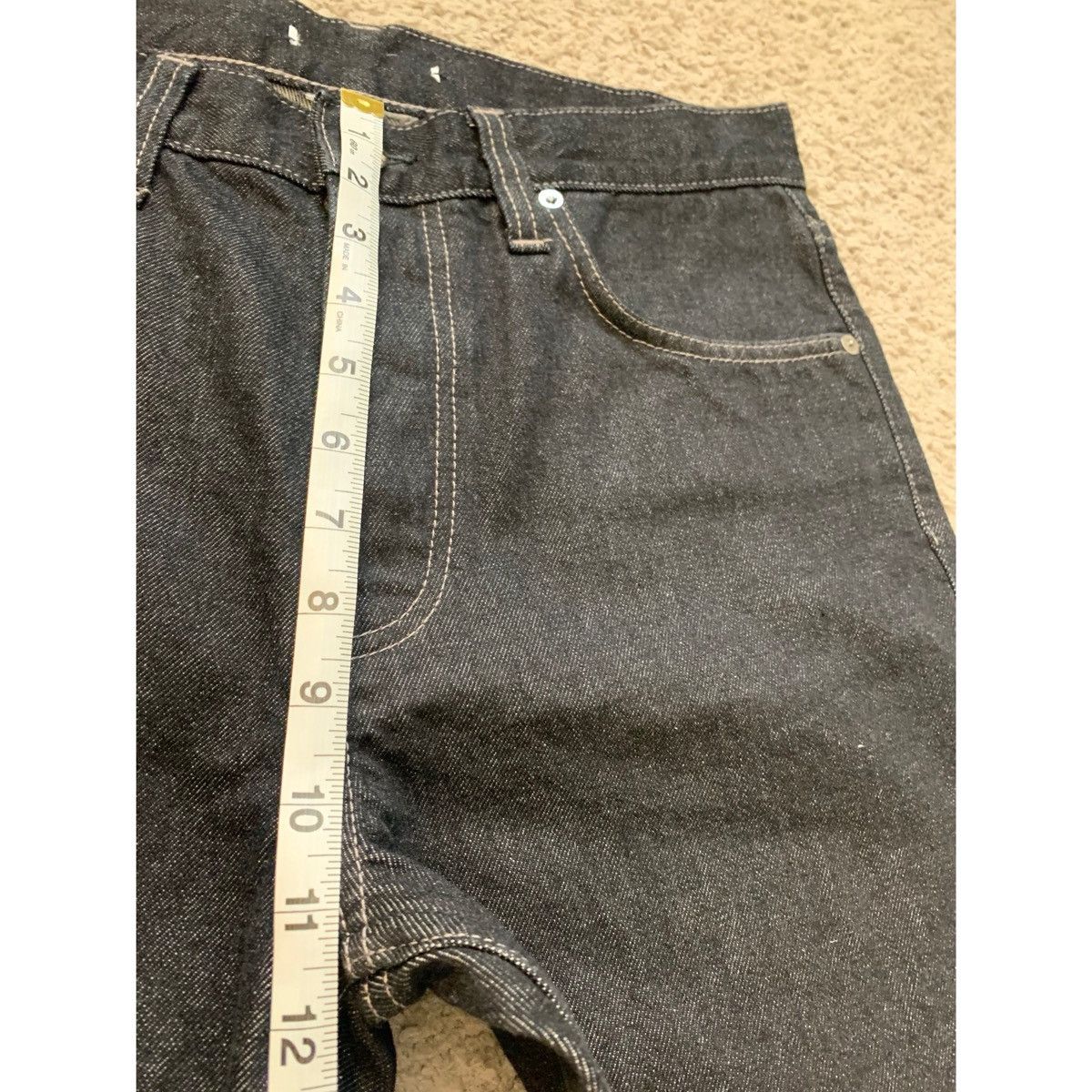 Helmut Lang HELMUT LANG BLACK EMBROIDERY JEANS Size US 31 - 16 Thumbnail