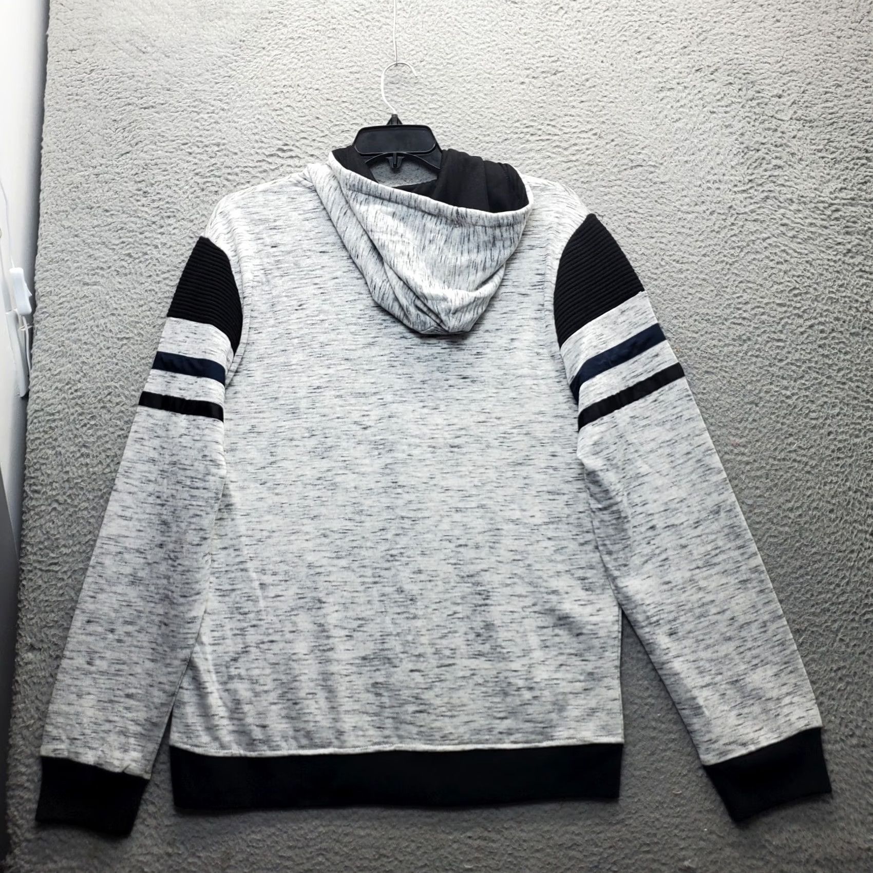 Vintage Buffalo Hoodie Men 2XL Multi Space Dye Raglan Zip Full Zip Shirt Short? Size US XXL / EU 58 / 5 - 2 Thumbnail