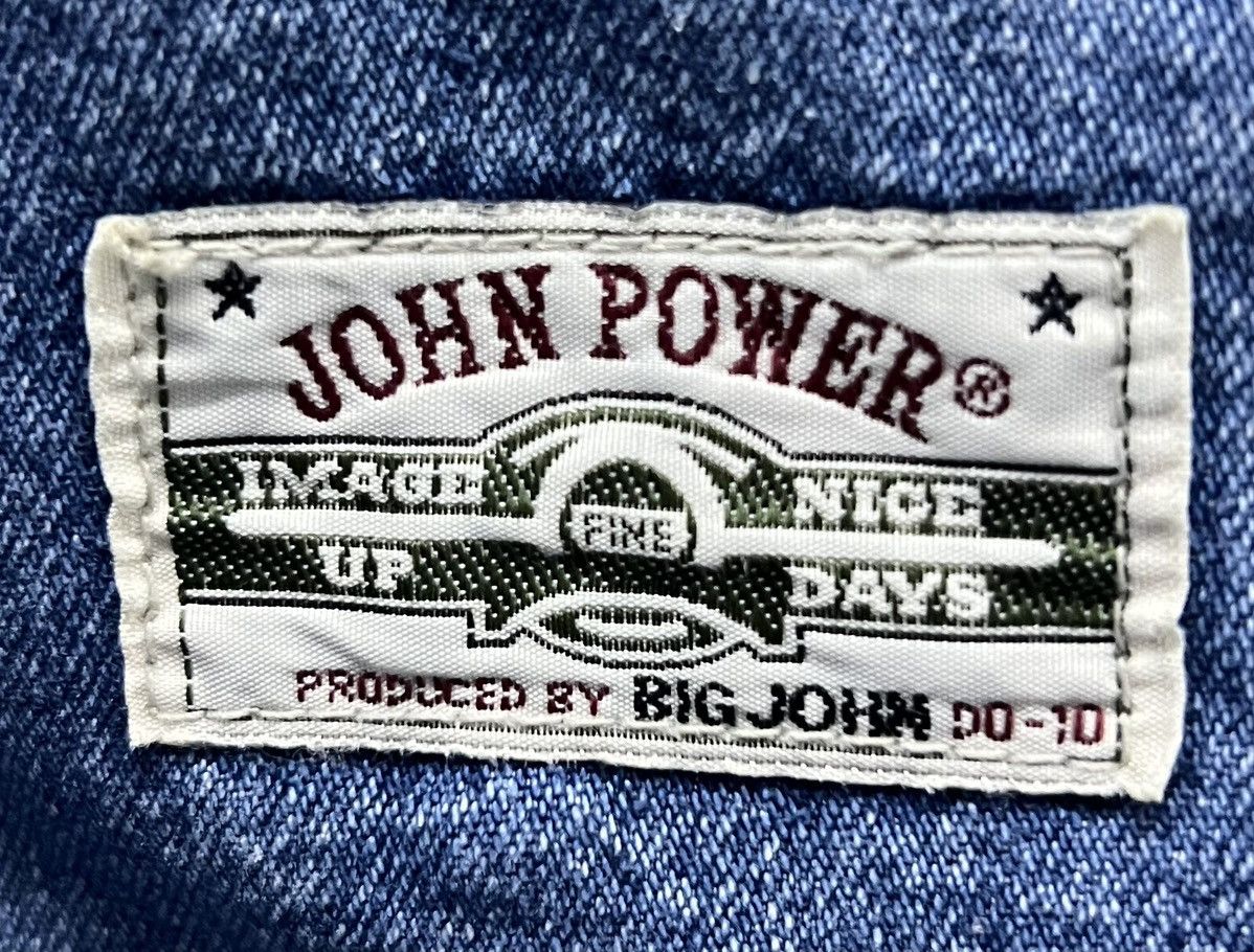 Big John × Vintage Vintage John Power MINI Denim Overalls Size US 35 - 14 Thumbnail
