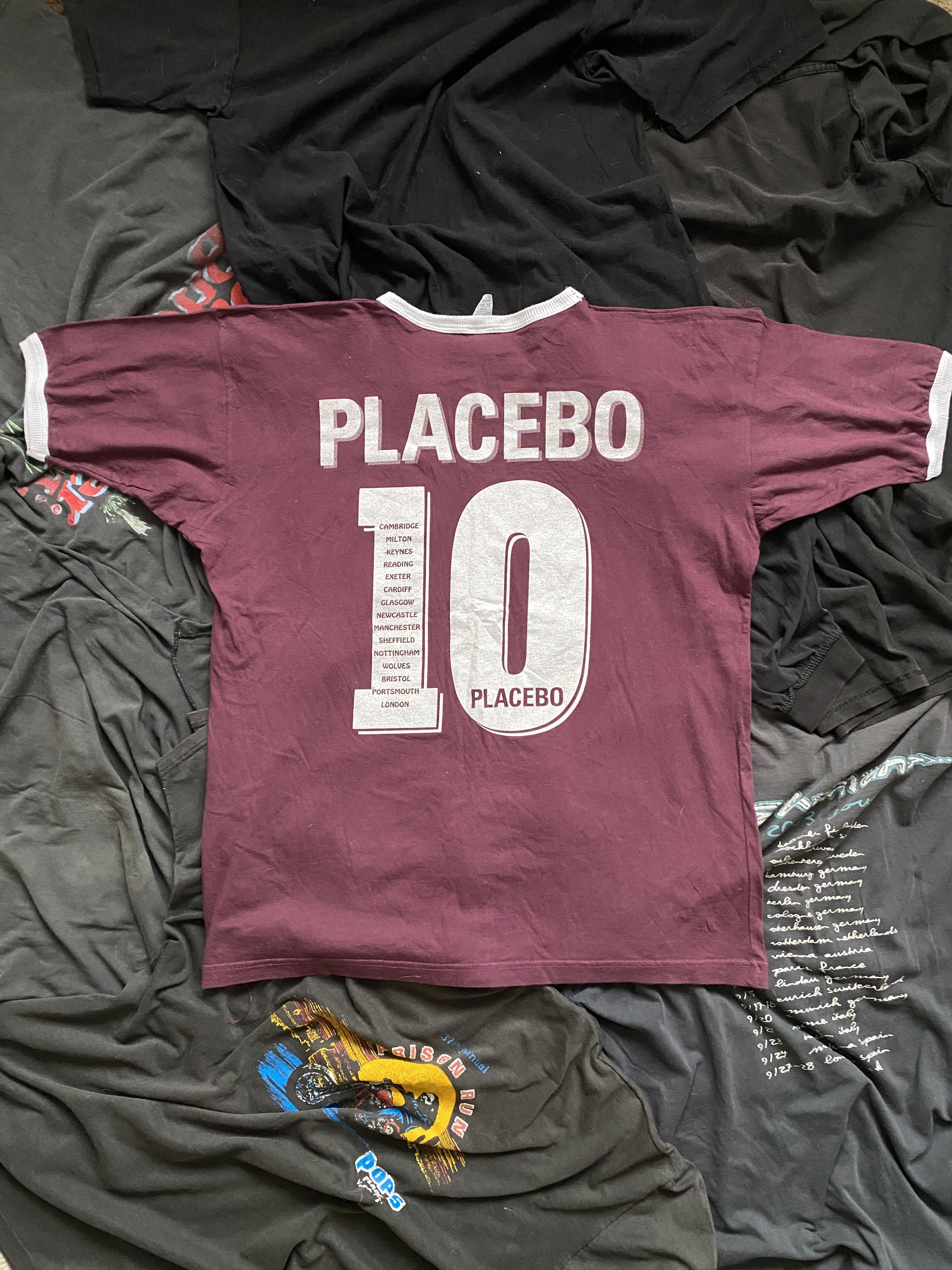 Band Tees × Vintage RARE PLACEBO T-shirt / Size L - XL Size US L / EU 52-54 / 3 - 4 Thumbnail