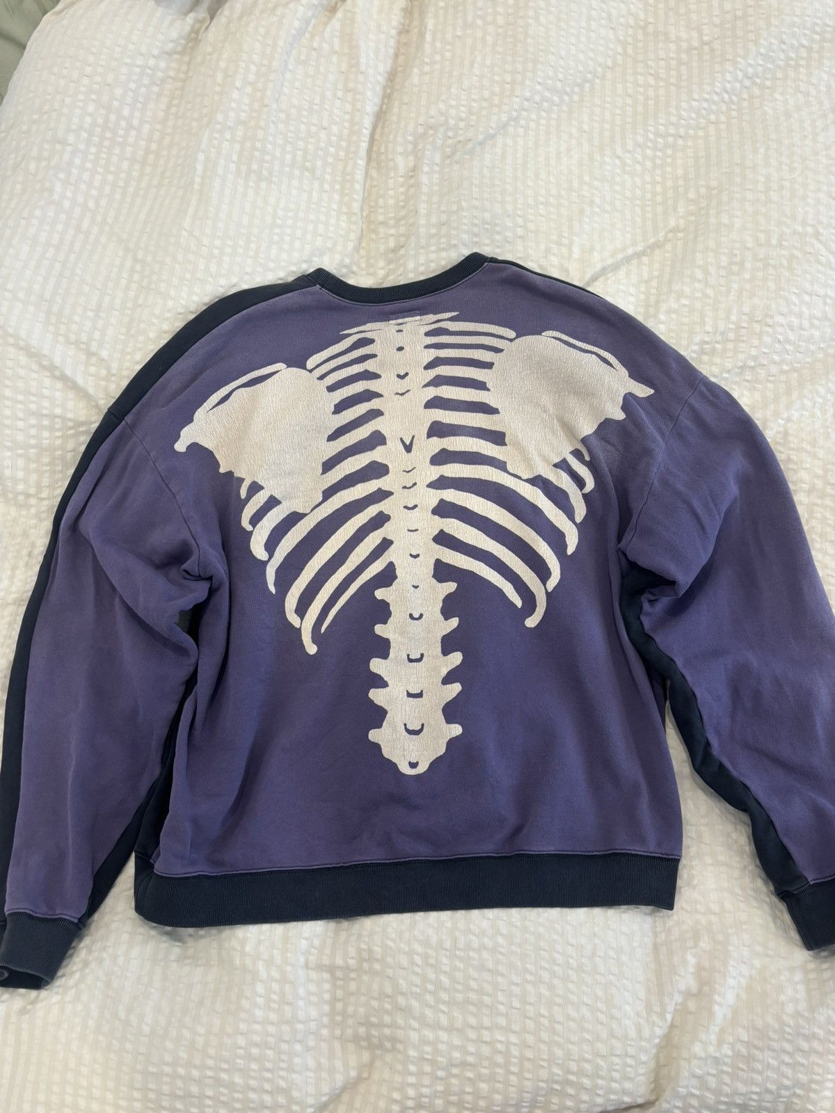 Kapital × Kapital Kountry Kapital tie dye ashbury skeleton sweater | Grailed