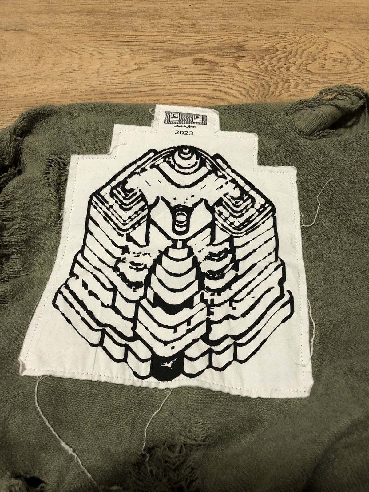 Cav Empt Cav Empt plague ribbed crewneck sweatshirt olive green Size US L / EU 52-54 / 3 - 13 Thumbnail