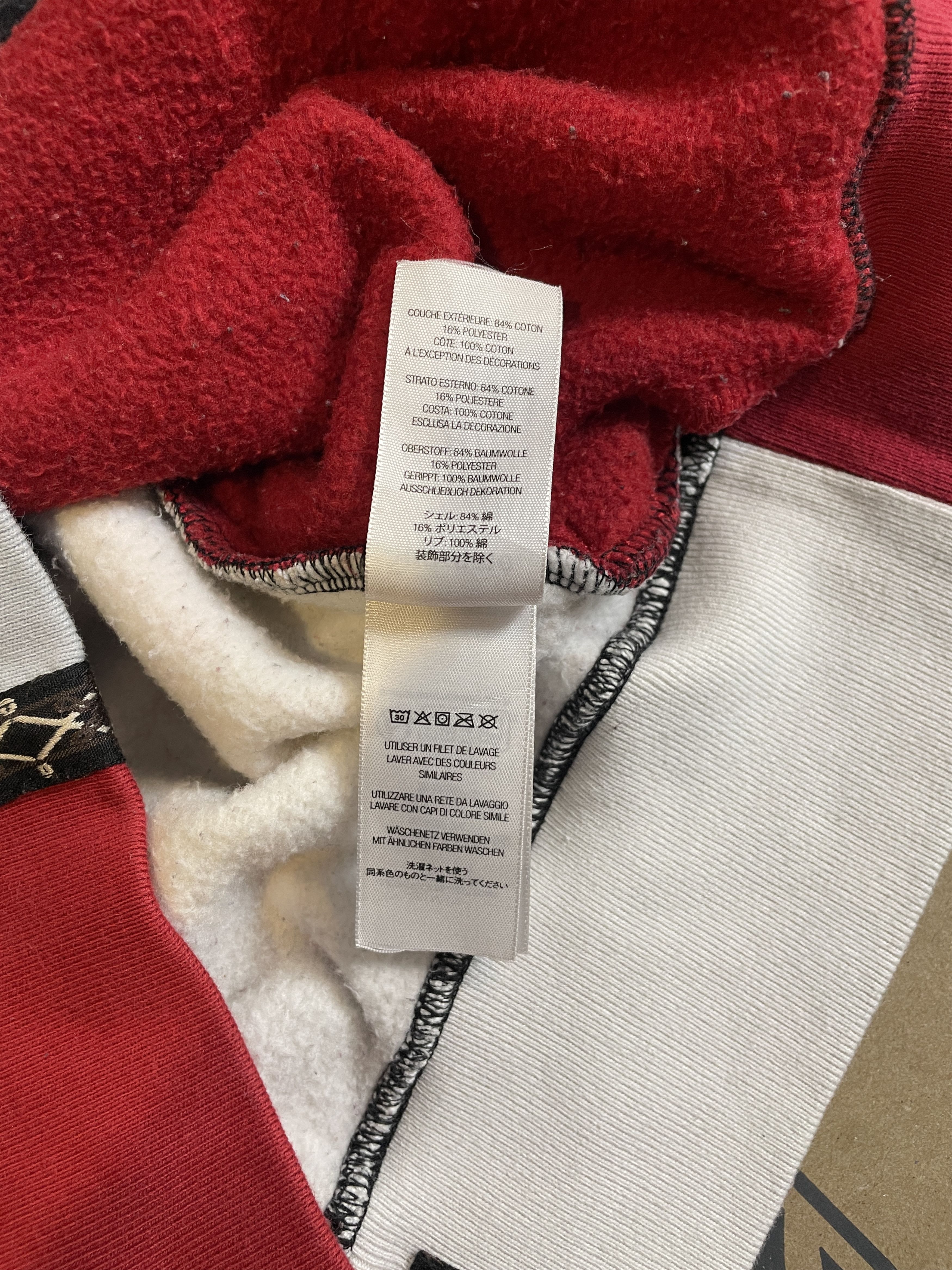 Number (N)ine × Supreme PATCHWORK ZIP HOODIE Size US L / EU 52-54 / 3 - 14 Thumbnail
