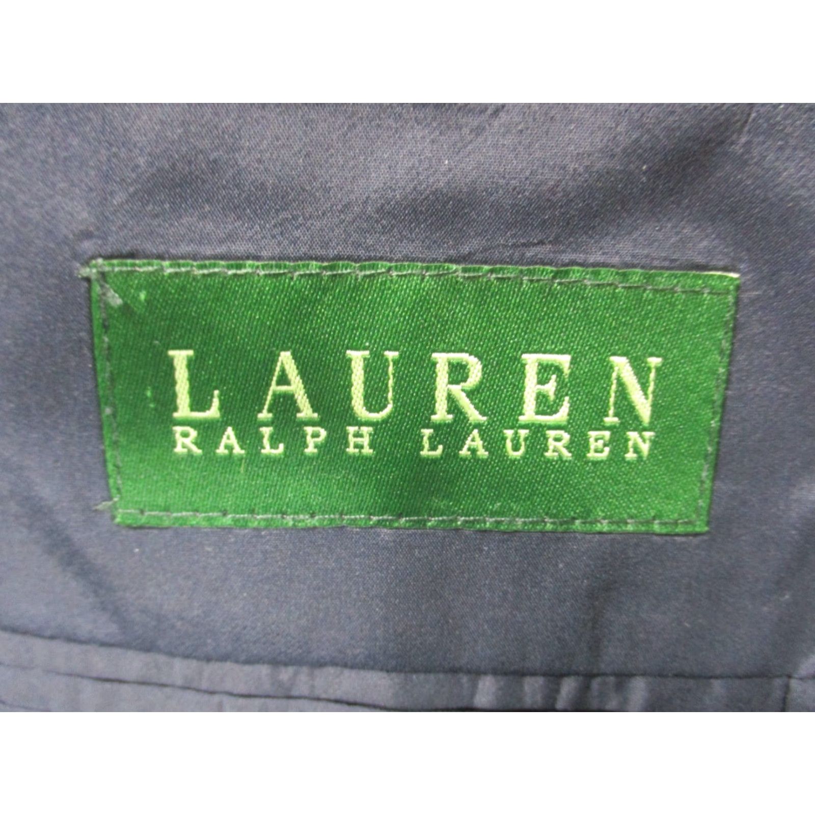 Ralph Lauren LAUREN RALPH LAUREN Wool Blazer Sport Jacket 46R Navy Blue Size 46R - 4 Thumbnail