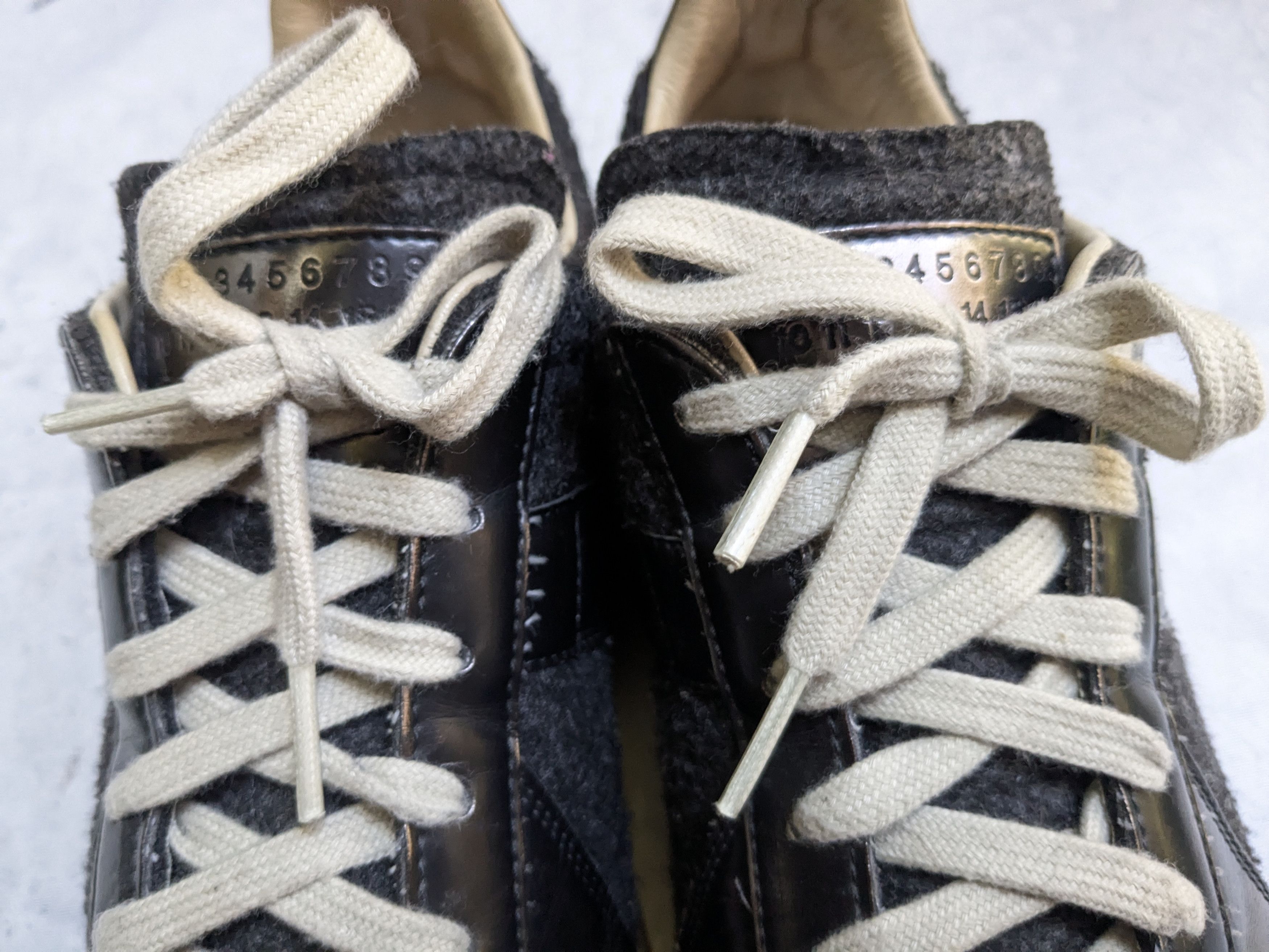 Maison Margiela Maison Margiela Replica GAT Gray Wool 10 43 Low Tops Gum Size US 10 / EU 43 - 5 Thumbnail