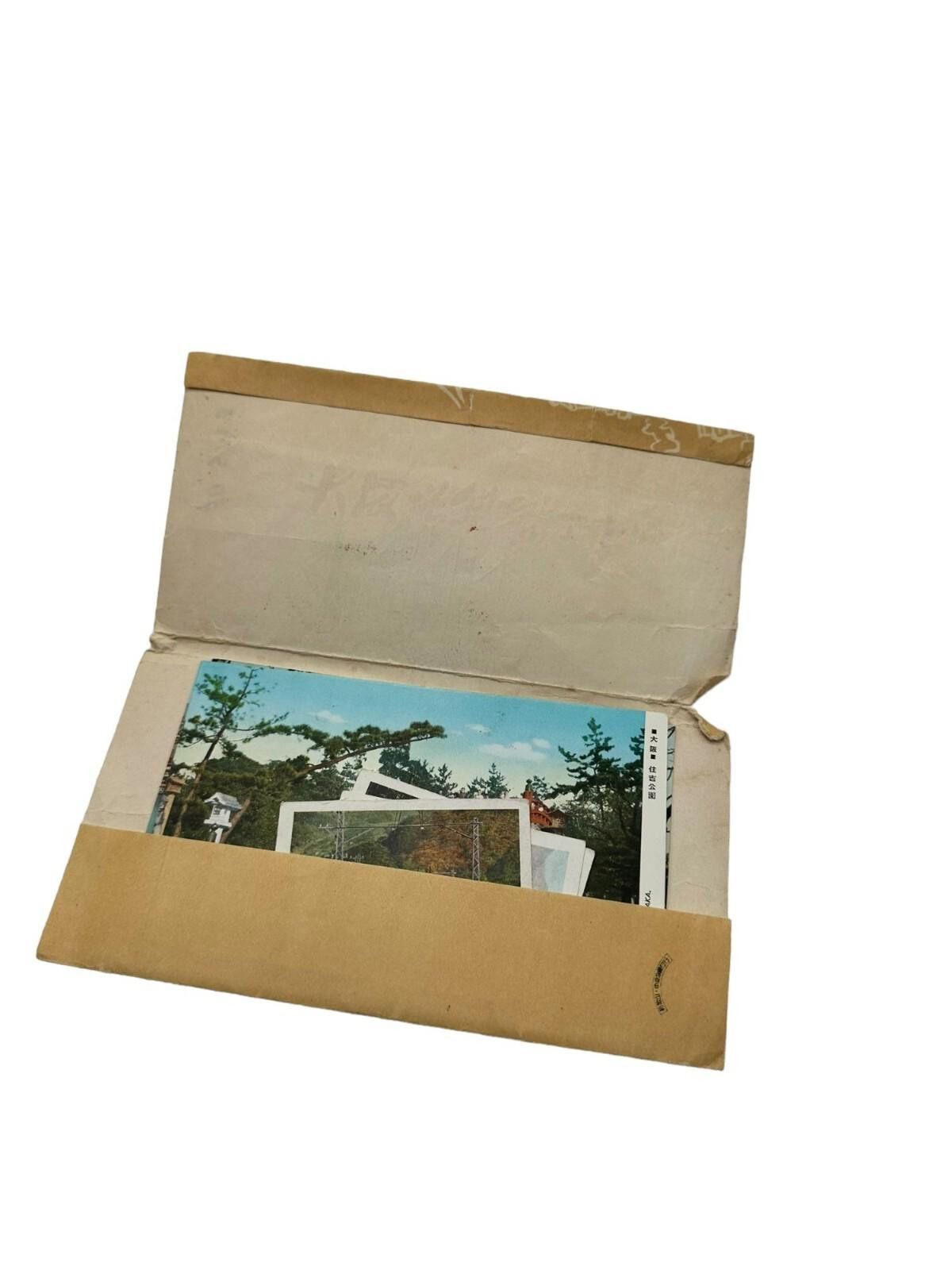 Other 1950s Kyoto Temples Japan 8 Postcard Set Original Envelope Size ONE SIZE - 9 Thumbnail