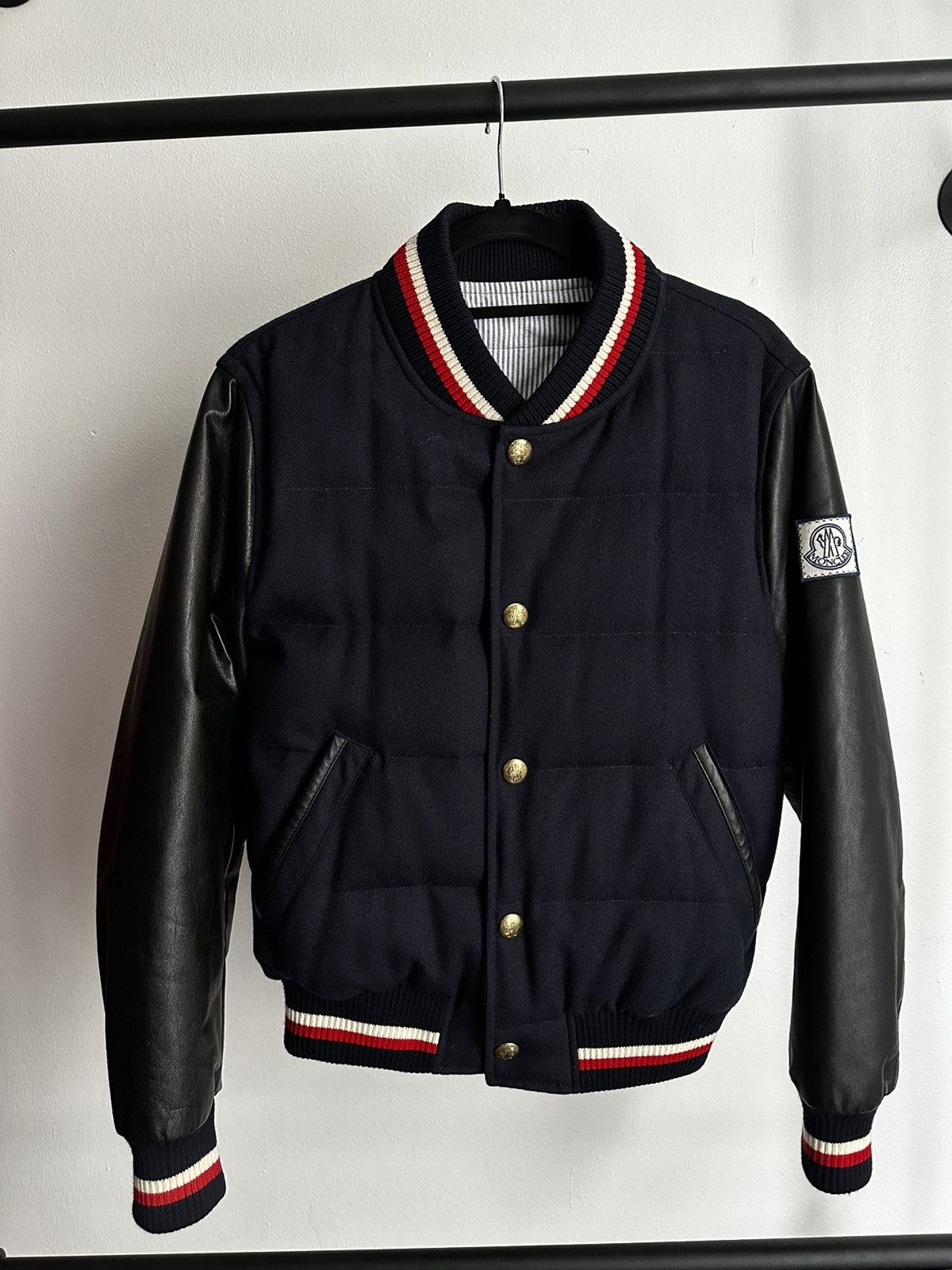 Moncler GENIUS X FRAGMENT DESIGN ANTHEM DOWN JACKET BLUE 2