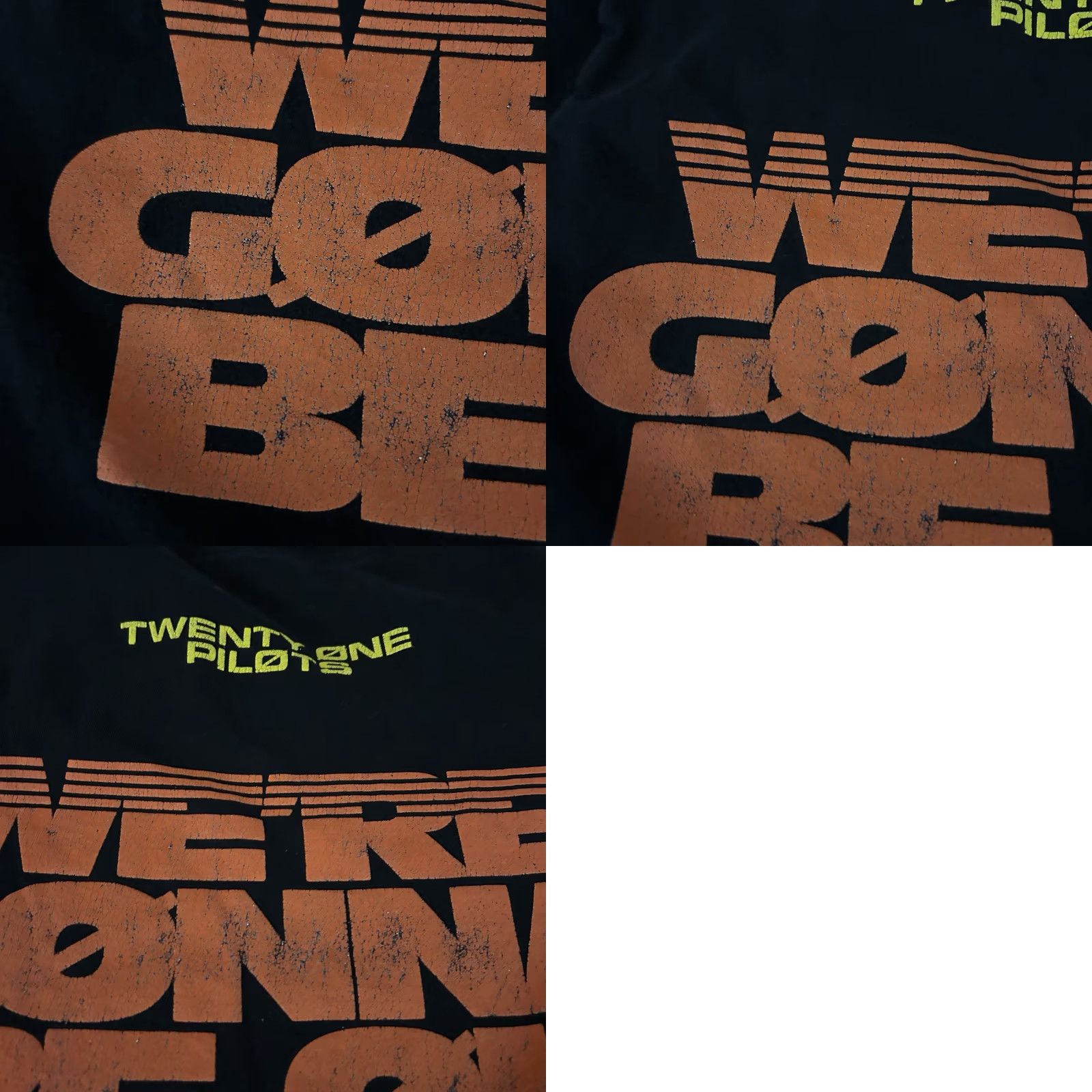 Vintage Twenty One Pilots We’re Gonna Be Ok Shirt Men M Black Short Sleeve Pacific Shirt Size US M / EU 48-50 / 2 - 11 Thumbnail
