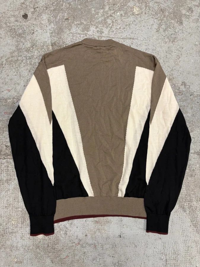 Emporio Armani × Vintage Emporio Armani Camel Structural Contemporary Sweater Size US S / EU 44-46 / 1 - 6 Thumbnail