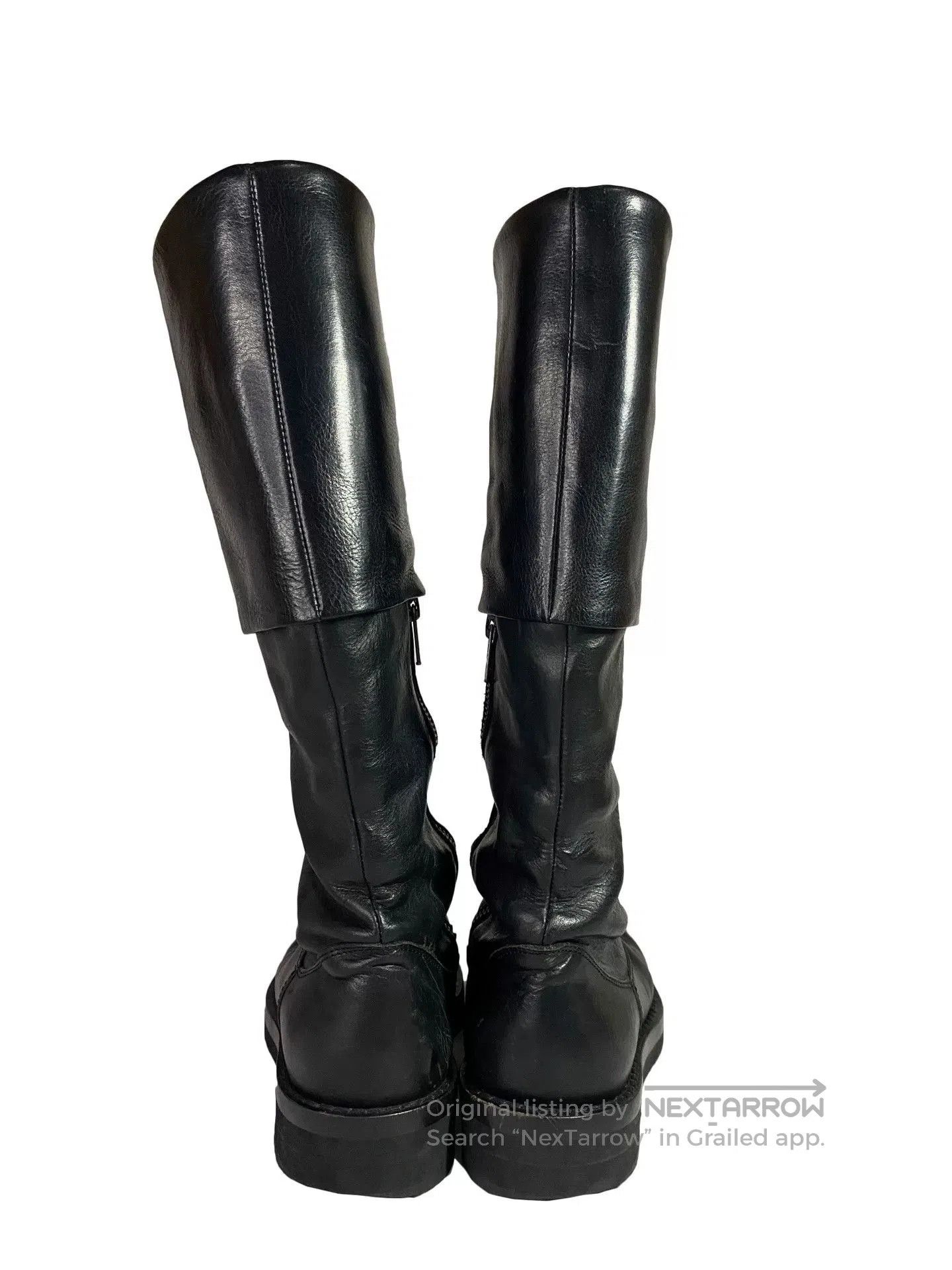 Ann Demeulemeester Ann Demeulemeester Black High Boots. Size US 4.5 / IT 34.5 - 2 Thumbnail