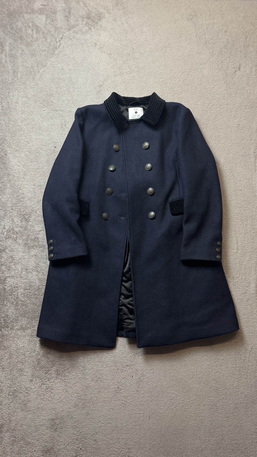 Alexa Chung 00s Napoleon Japan Balmain PPFM Style Alexa Chung Wool Coat Size M / US 6-8 / IT 42-44 - 2 Thumbnail