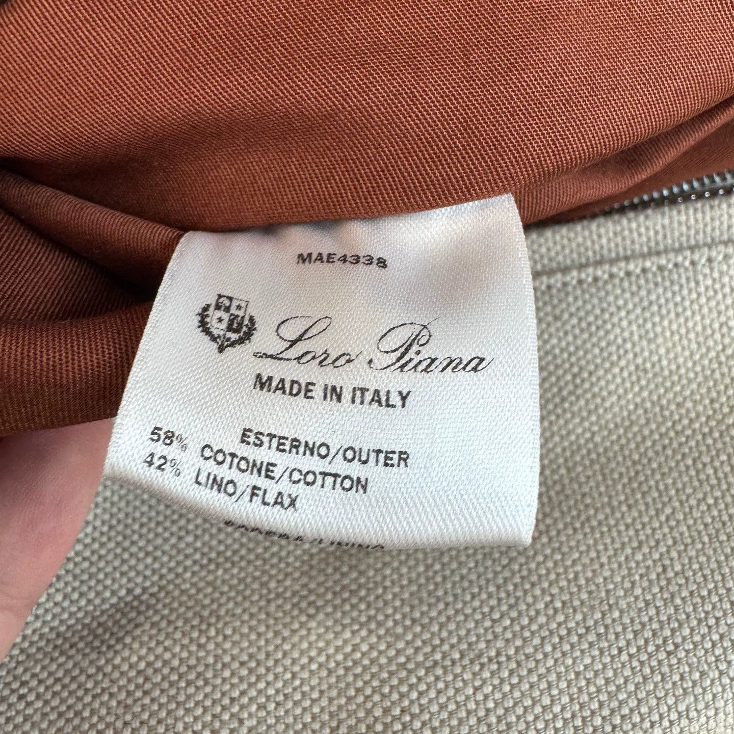Loro Piana Loro Piana 99 New Canvas Tote Bag 47x24x31cm Size ONE SIZE - 5 Thumbnail