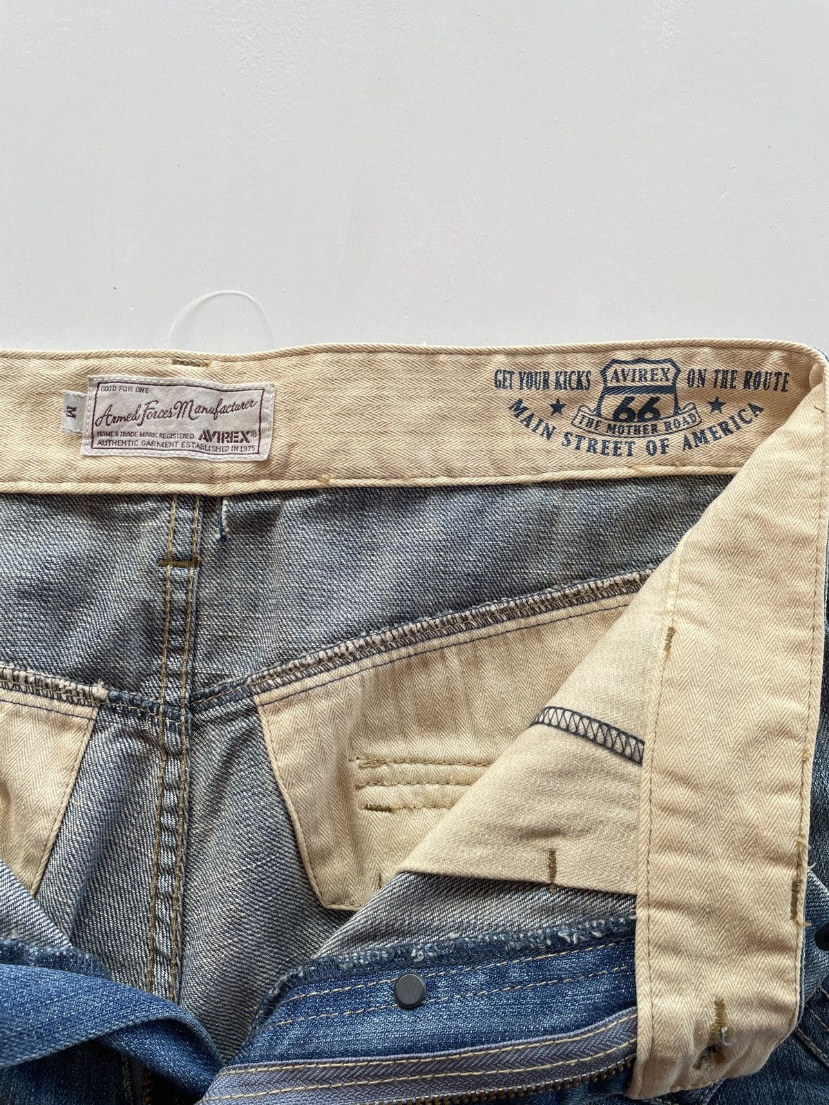 Avirex Avirex Armed Forces Jeans (LG27) Size US 32 / EU 48 - 13 Thumbnail
