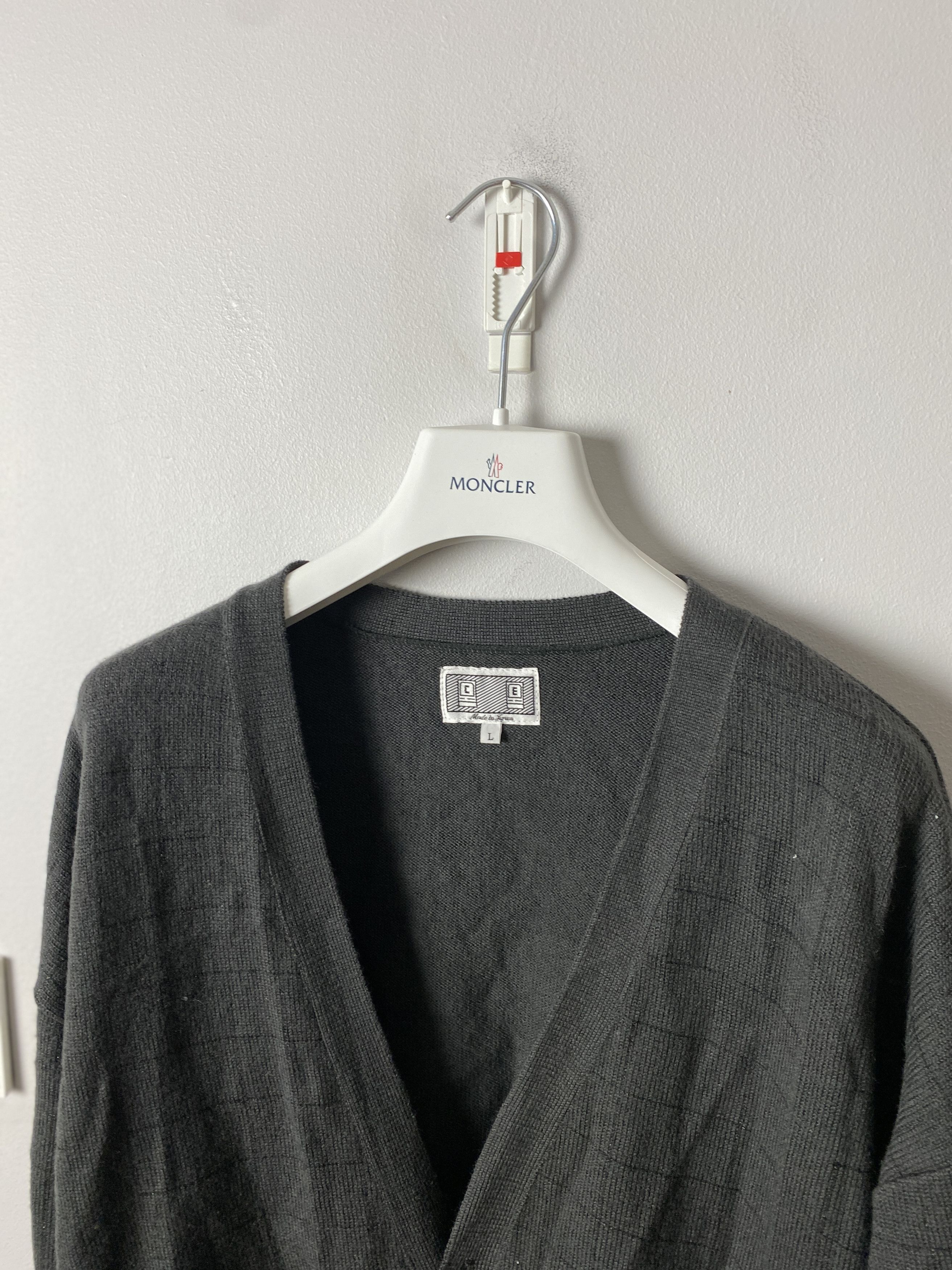 Cav Empt × Japanese Brand Cav Empt checkered cardigan sweater jumper knitwear Size US L / EU 52-54 / 3 - 2 Thumbnail