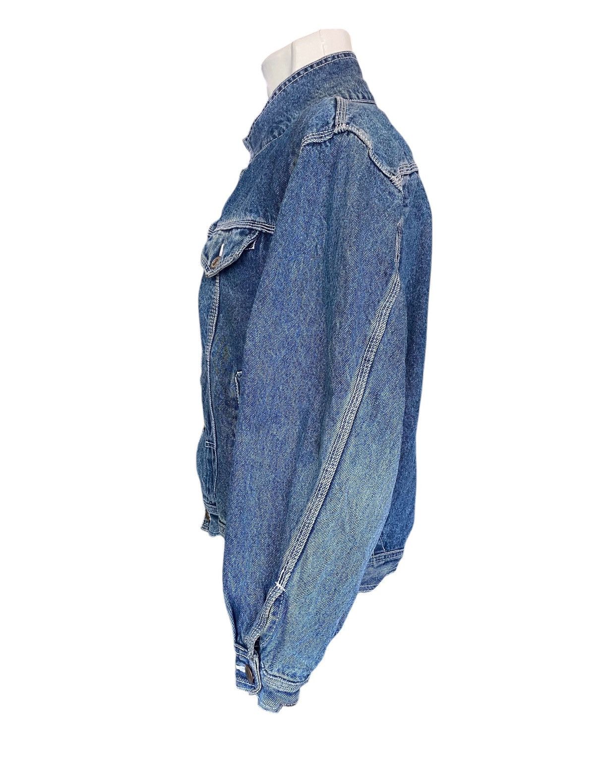 Edwin Vintage EDWIN Denim Jacket Button Double Pocket Size US L / EU 52-54 / 3 - 13 Thumbnail