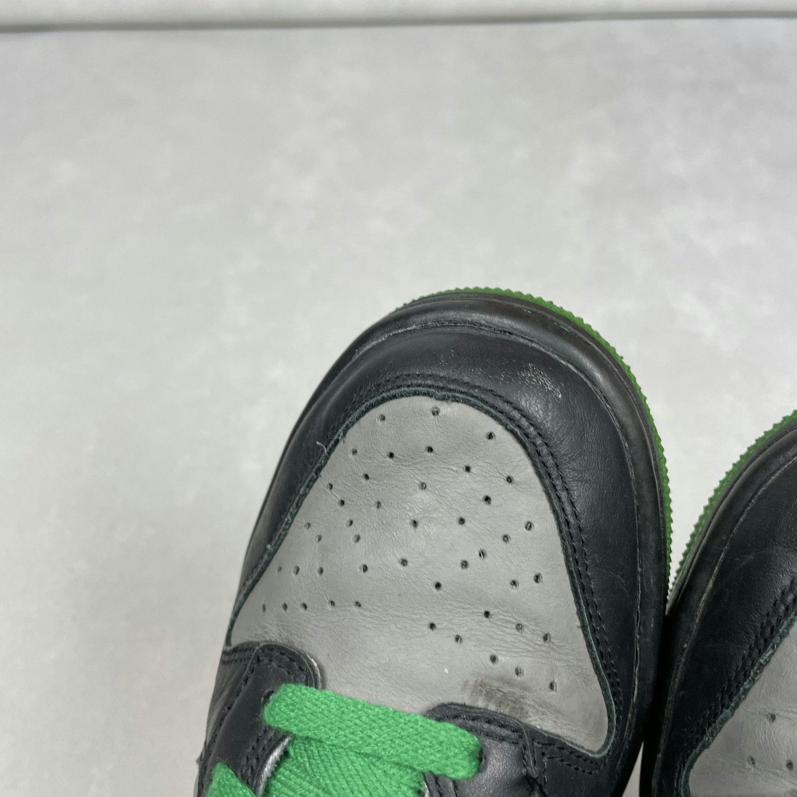 Nike × Vintage Nike ID Dunk High 432973-991 Men's Green Leather Shoes 7.5 Size US 7.5 / EU 40-41 - 8 Thumbnail