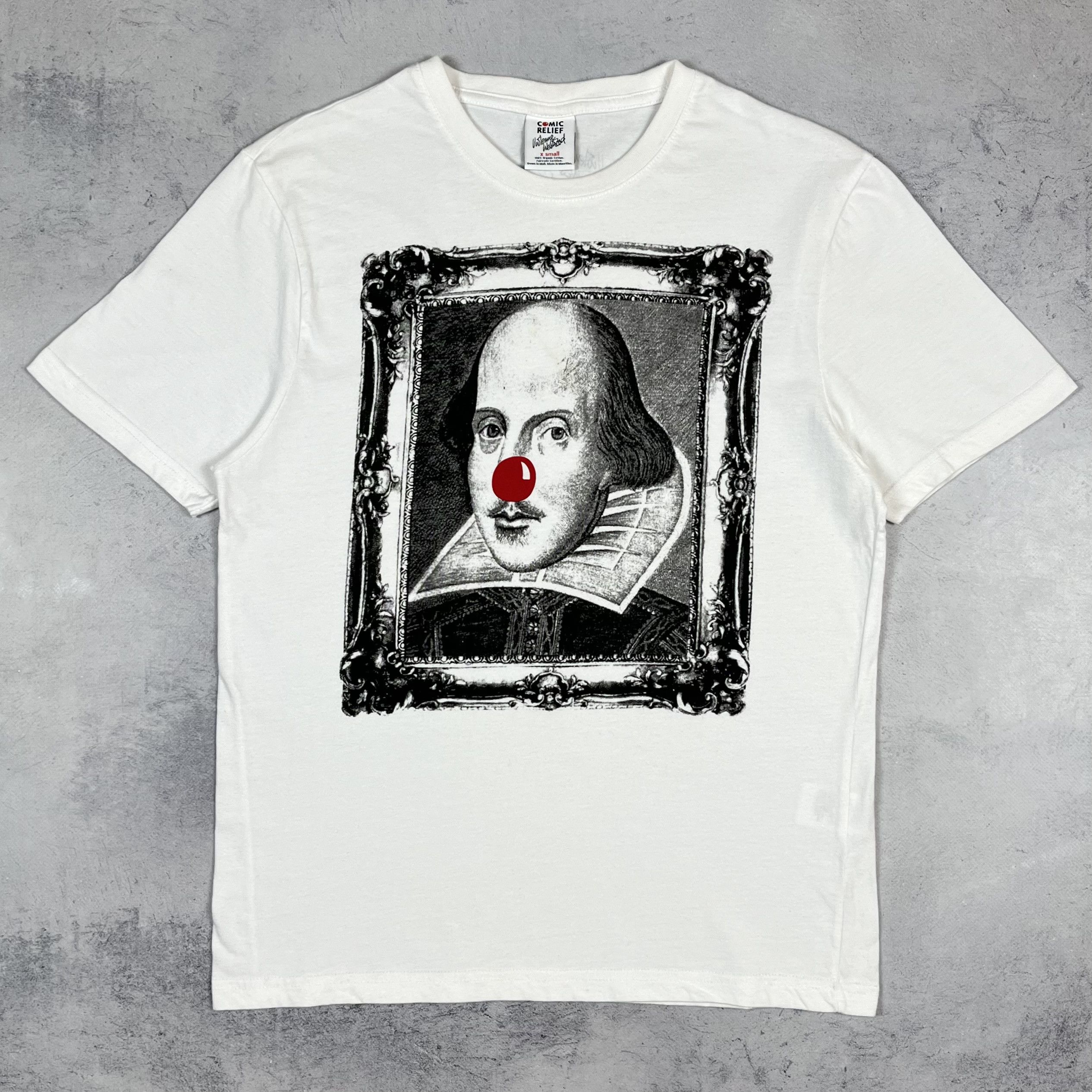 Vivienne Westwood Vivienne Westwood X Comic Relief Art Big Logo T Shirt Size US XS / EU 42 / 0 - 2 Thumbnail