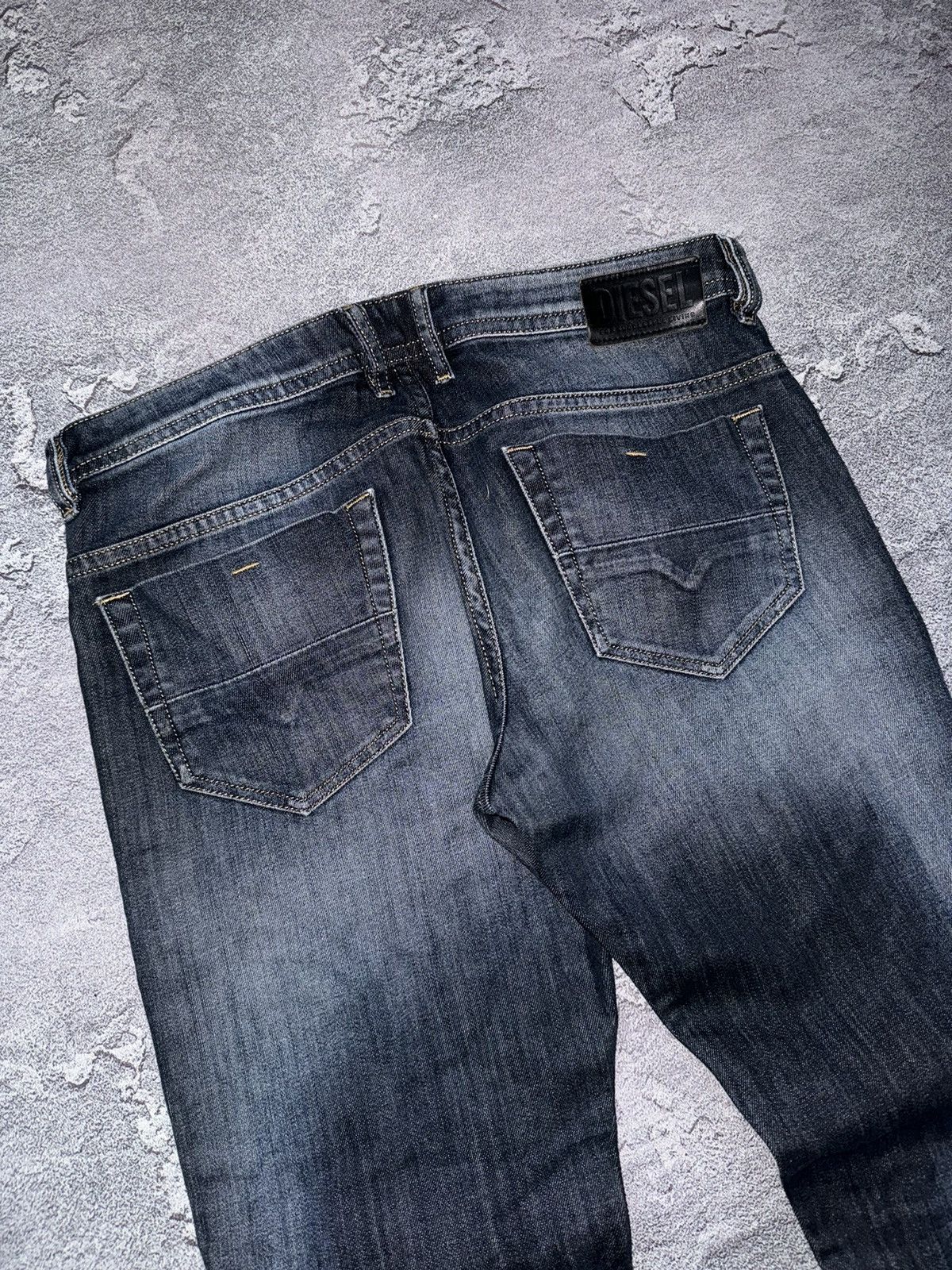 Diesel × Diesel Black Gold Diesel 33/32 thommer blue denim pant trouser Jean chino y2k Size US 33 - 3 Thumbnail