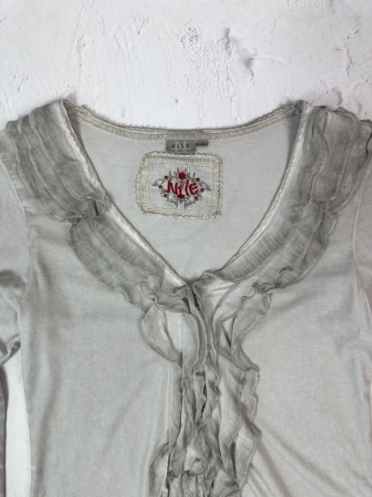 Vintage Y2K Vintage Washed Jumper Size S / US 4 / IT 40 - 6 Thumbnail