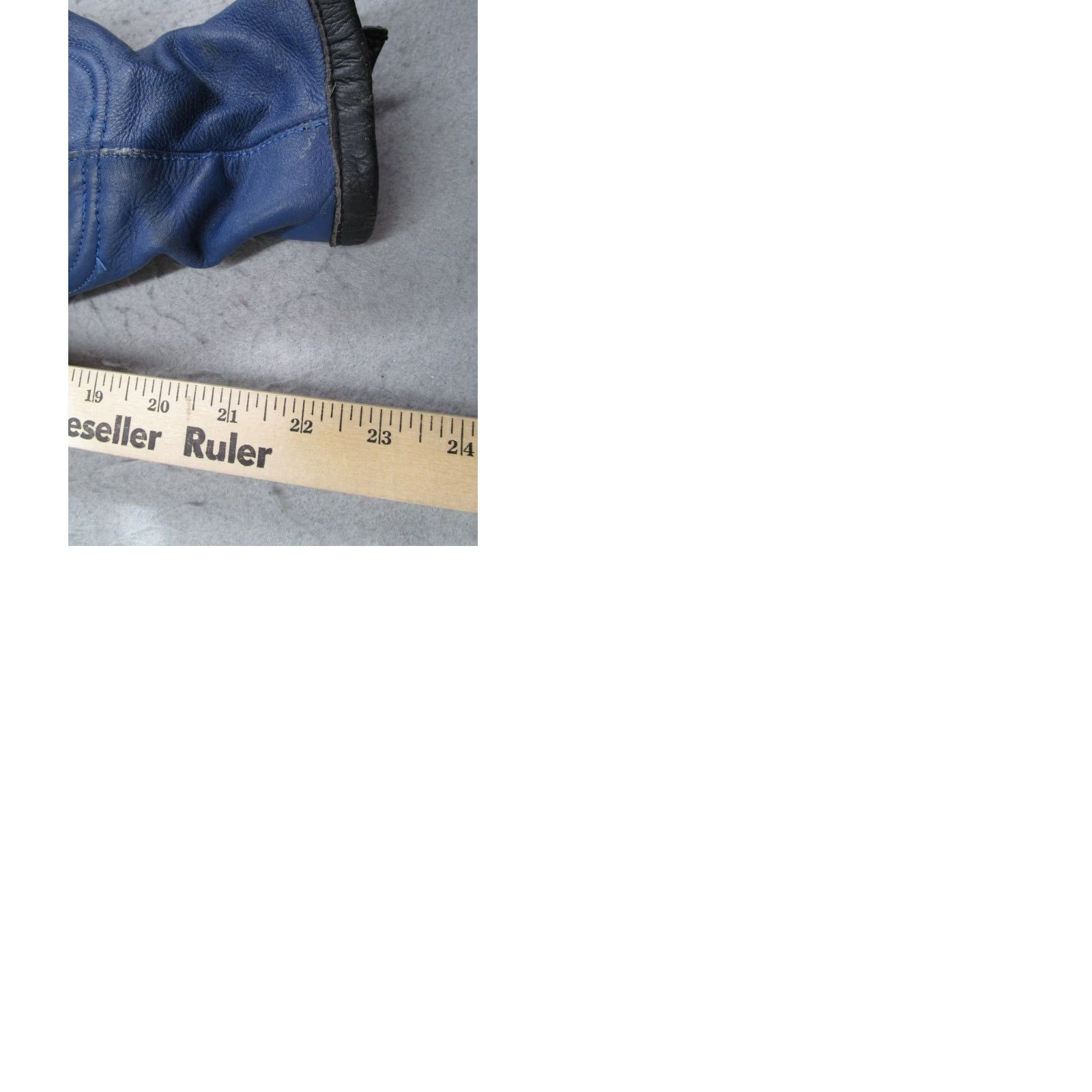 Vintage Yoshimura Racewear by Pilot Motorcycle Jacket Mens Leather Racing Suit Blue White 48 Size 48R - 10 Thumbnail