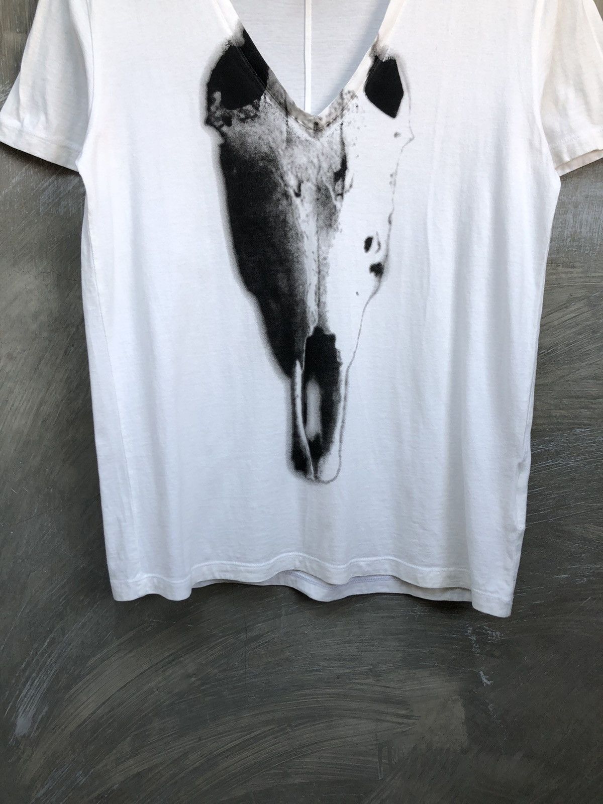 Neil Barrett Black Barrett by Neil Barrett V Neck T-shirt Size US S / EU 44-46 / 1 - 3 Thumbnail