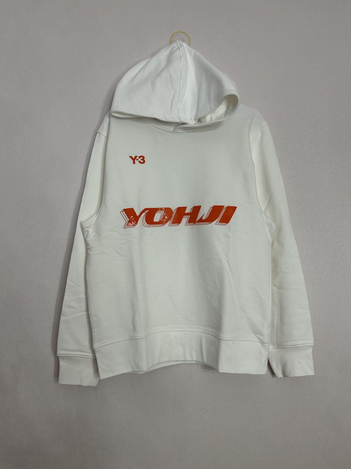 Yohji Yamamoto Y3 Yohji Yamamoto Hoodie White (M) Size US M / EU 48-50 / 2 - 1 Thumbnail