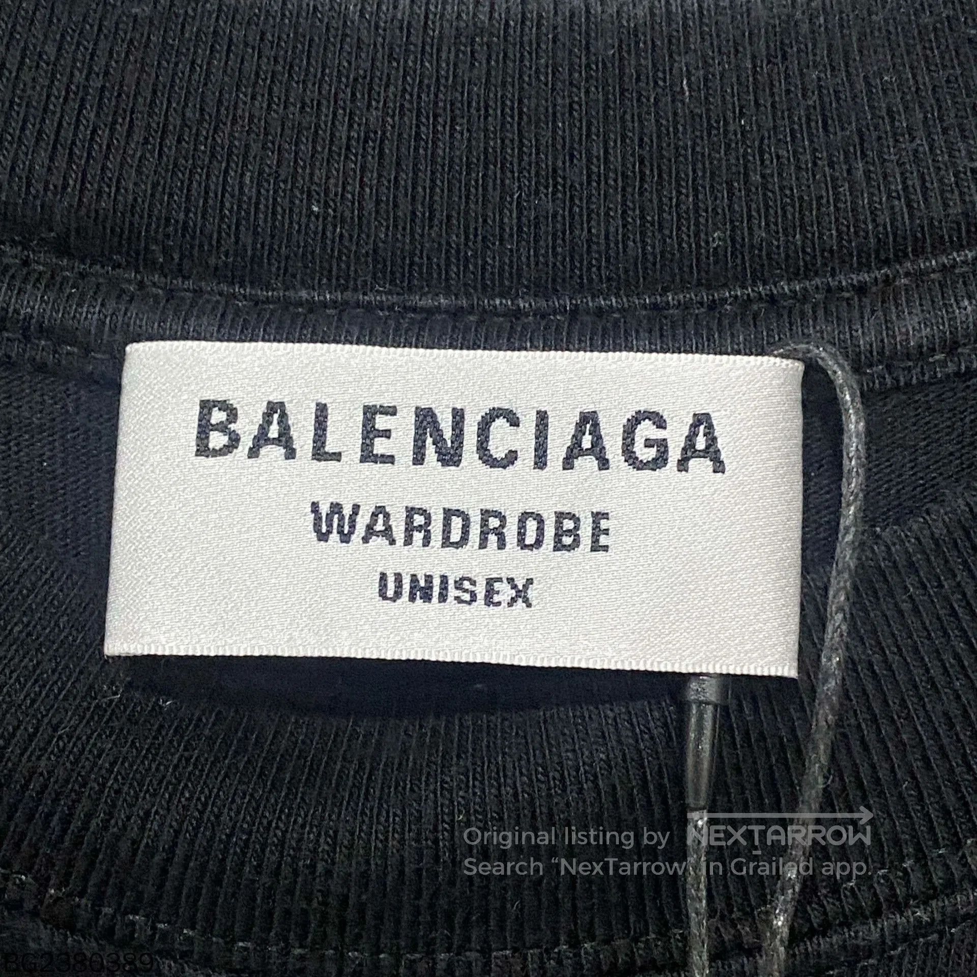 Other Balenciaga Front Back Letter Logo Tee. Size US S / EU 44-46 / 1 - 6 Thumbnail