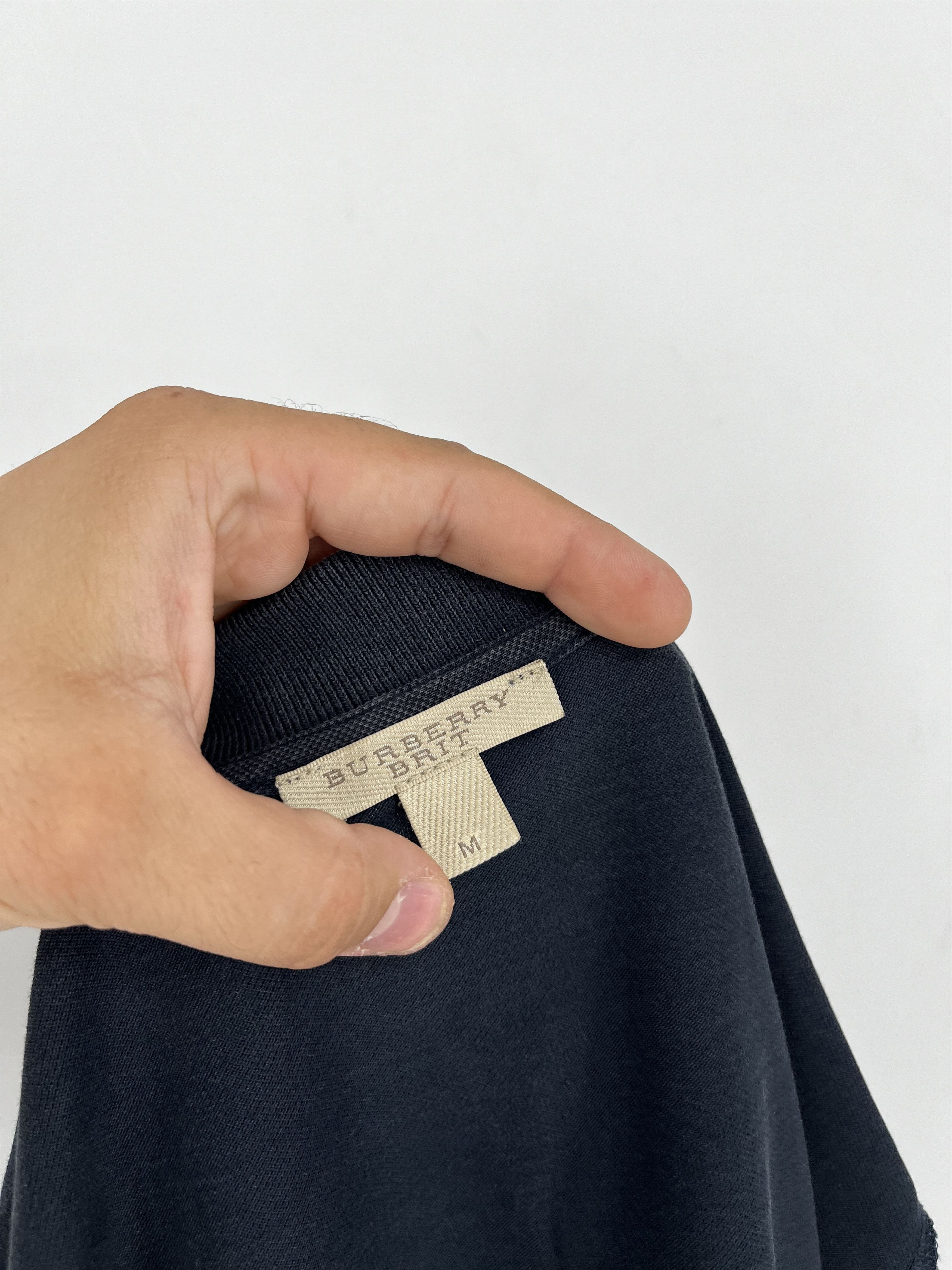 Burberry Vintage Y2K Burberry Brit Polo T-Shirt Size-M Size M / US 6-8 / IT 42-44 - 6 Thumbnail
