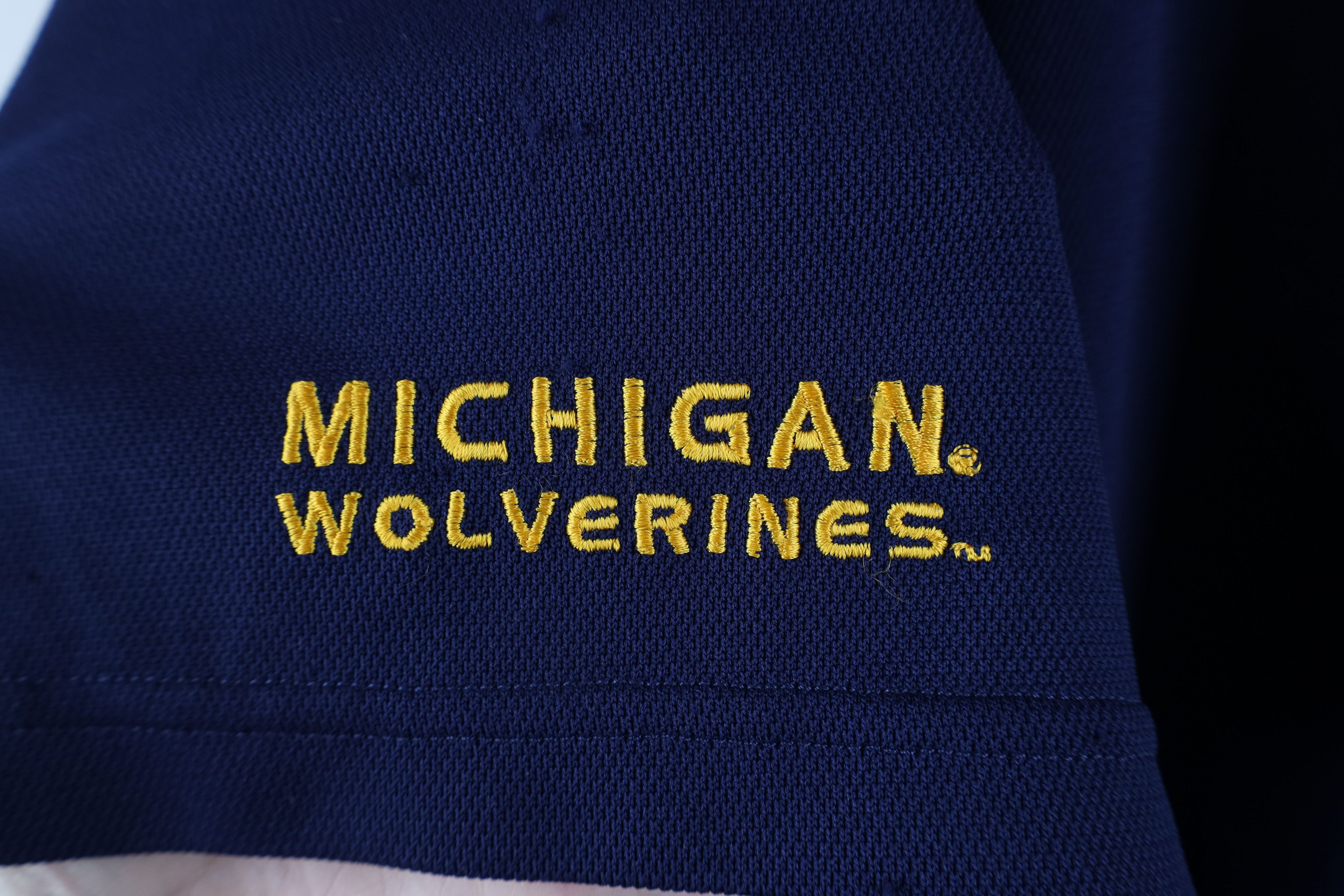 Starter × Vintage Vintage Starter Out University of Michigan Football Polo Size US XL / EU 56 / 4 - 6 Thumbnail