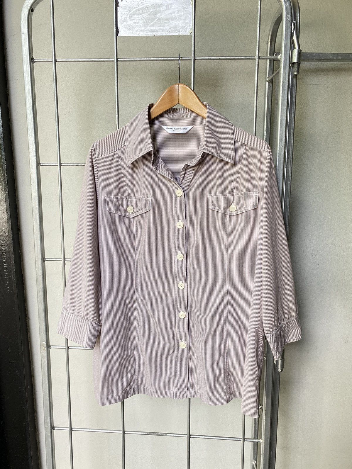 Masaki Matsushima Masaki Mutsushima stripped women shirt Size M / US 6-8 / IT 42-44 - 6 Thumbnail
