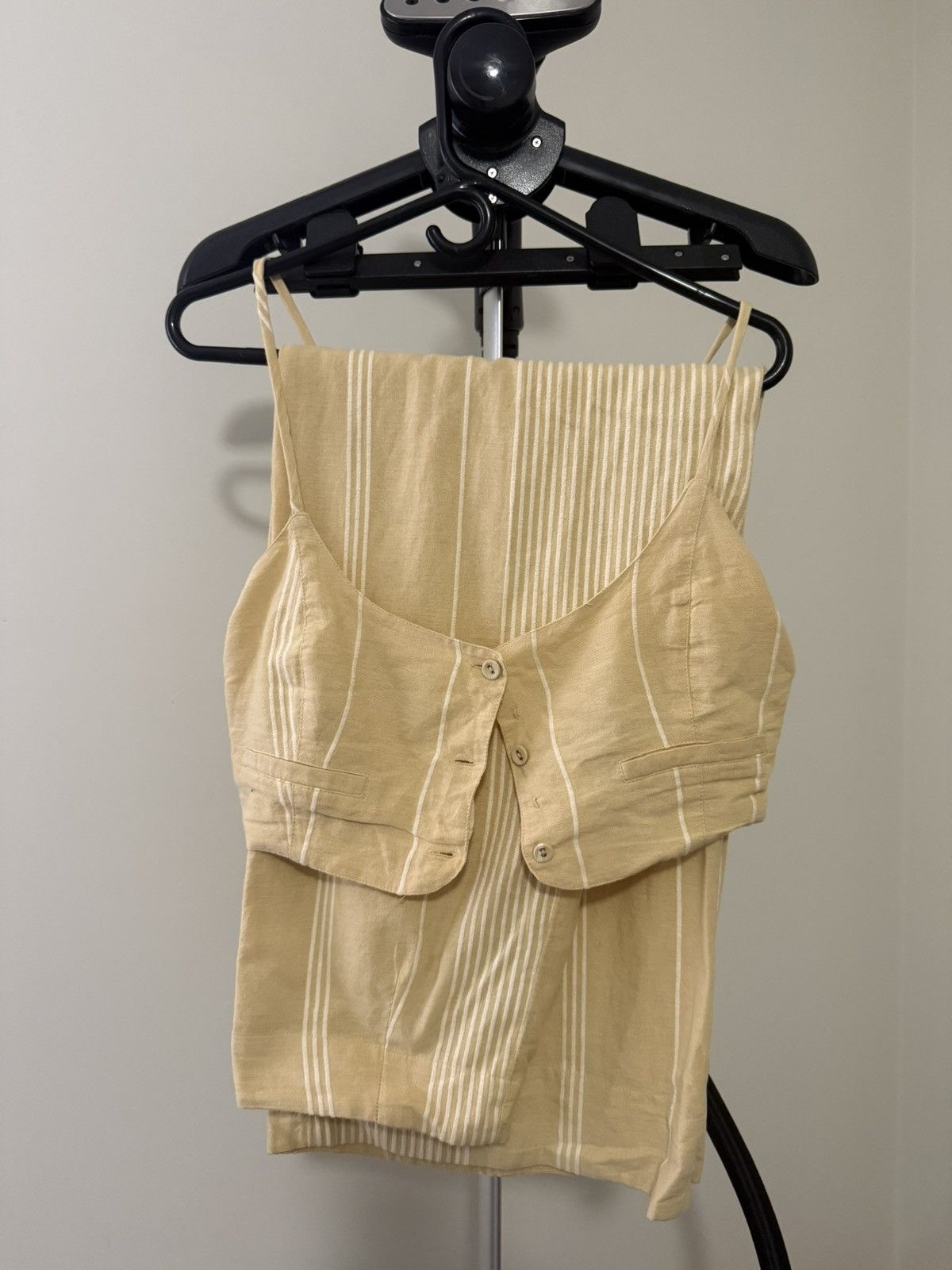 Free People Free People Casual Friday Pampas Striped Two Piece Set Crop Size L / US 10 / IT 46 - 3 Thumbnail