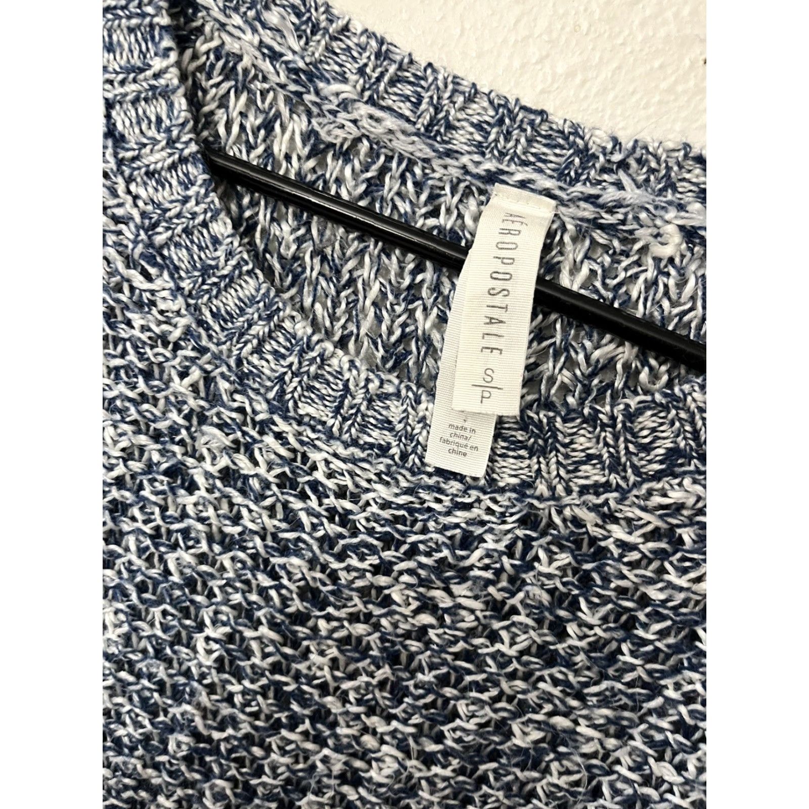 Aeropostale Aeropostale Women's Sweater Loose Knit Herringbone Colorful Multicolor Size Small Long Sleeve Pullover Casual Winter Size S / US 4 / IT 40 - 3 Thumbnail