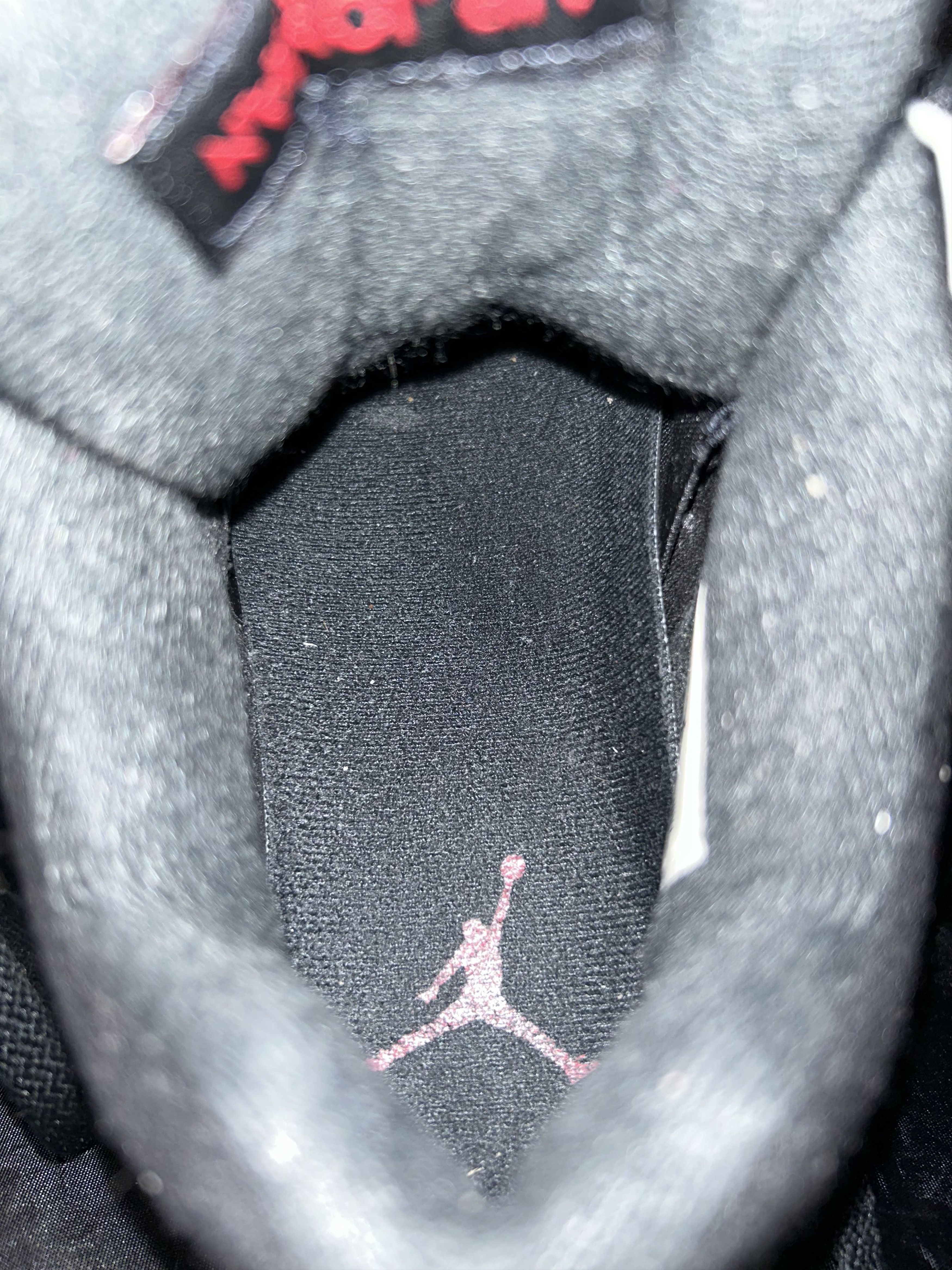 Jordan Brand Air Jordan 4 Retro Black Canvas Size US 9.5 / EU 42-43 - 7 Thumbnail