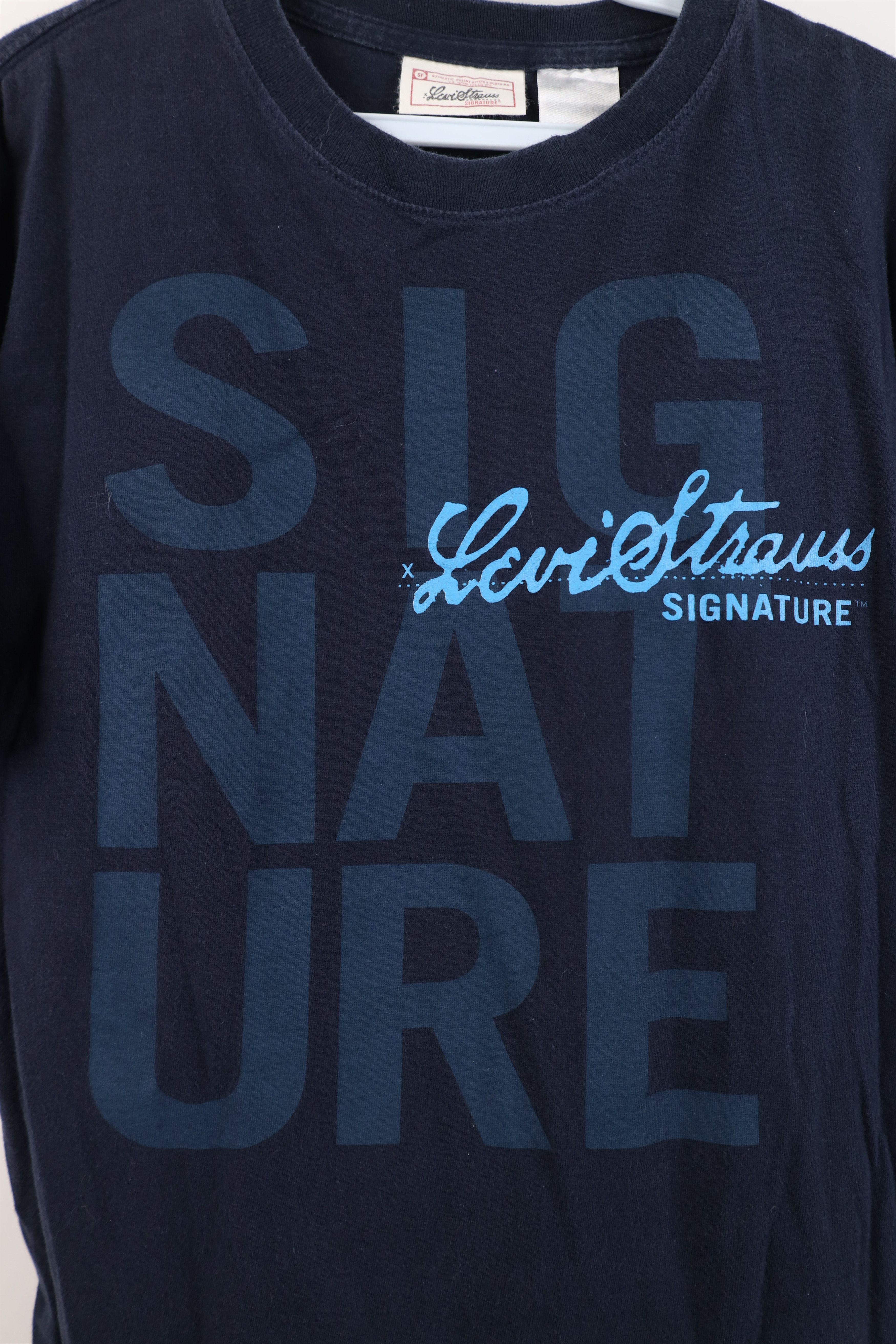 Levi's Vintage Y2K 2003 Levis Spell Big Logo Short Sleeve T-Shirt Size US S / EU 44-46 / 1 - 4 Thumbnail