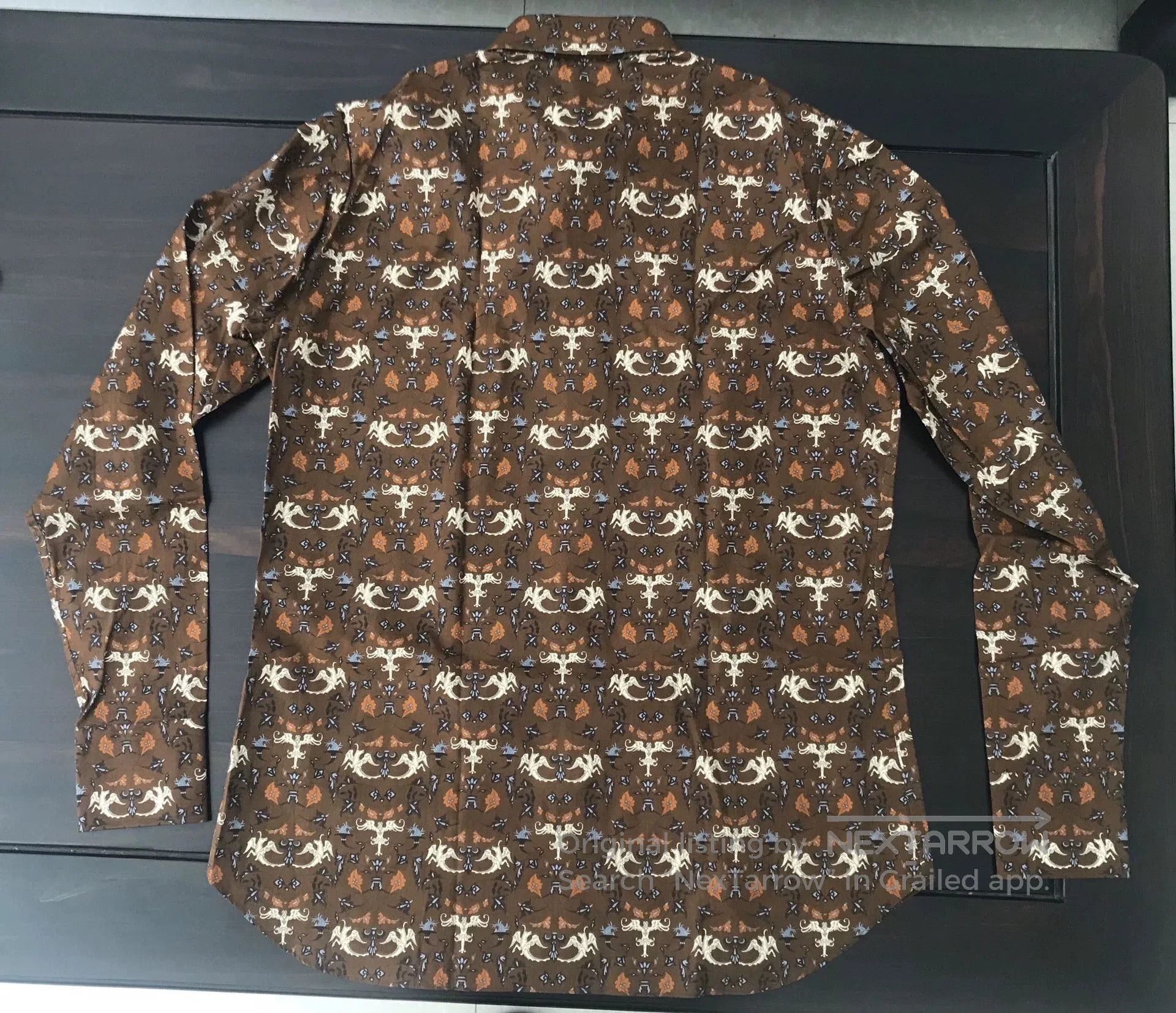 Brioni Italian Brioni Floral Pattern Shirt. Size US S / EU 44-46 / 1 - 2 Thumbnail