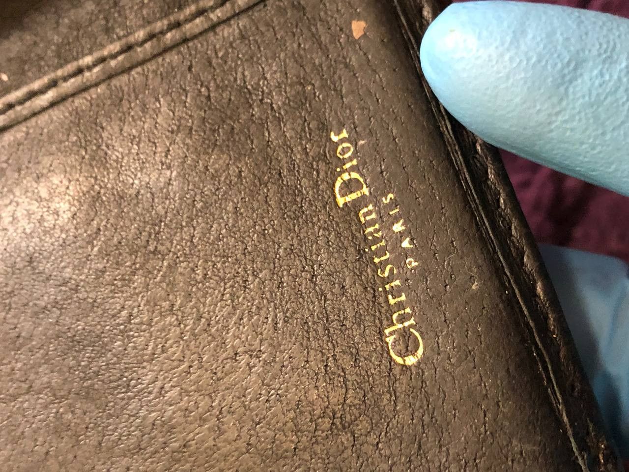 Christian Dior Monsieur Vintage Christian Dior Logo Leather Wallet Size ONE SIZE - 2 Thumbnail